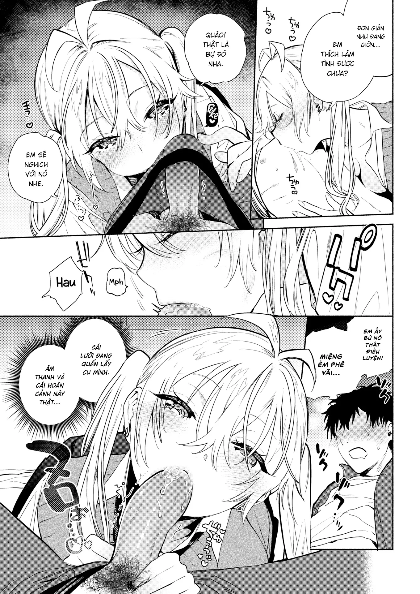 HentaiVN.net - Ảnh 5 - Cơn Sốt Đêm Với Sensei - Chap 1