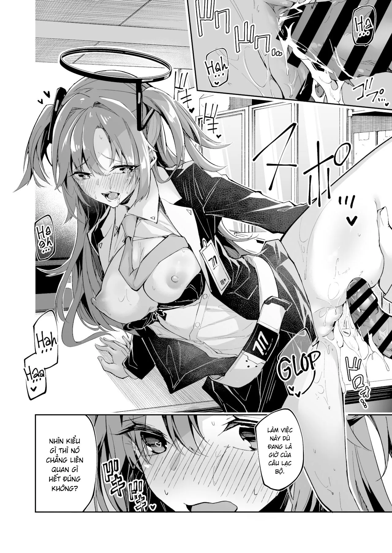 HentaiVN.net - Ảnh 8 - Hayase Yuuka Manga [ブルアカ ユウカちゃんミニ漫画] - Oneshot