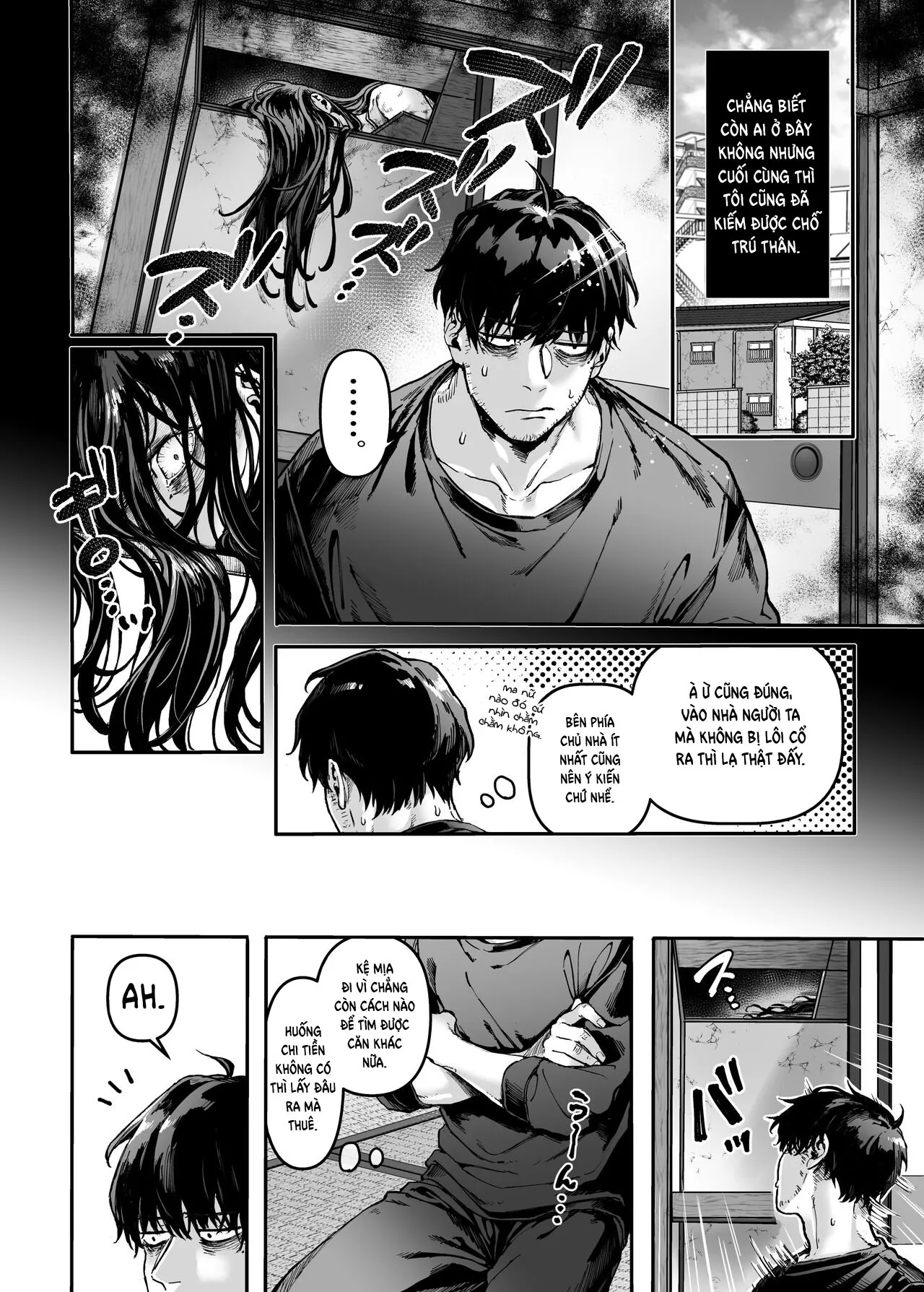 HentaiVN.net - Ảnh 4 - Nàng K Và Kẻ Bất Hạnh [K-ko to Yami Oji, K子と病みおじ, Lady K & the Sick Man] - Chap 1: Ngày tôi gặp em