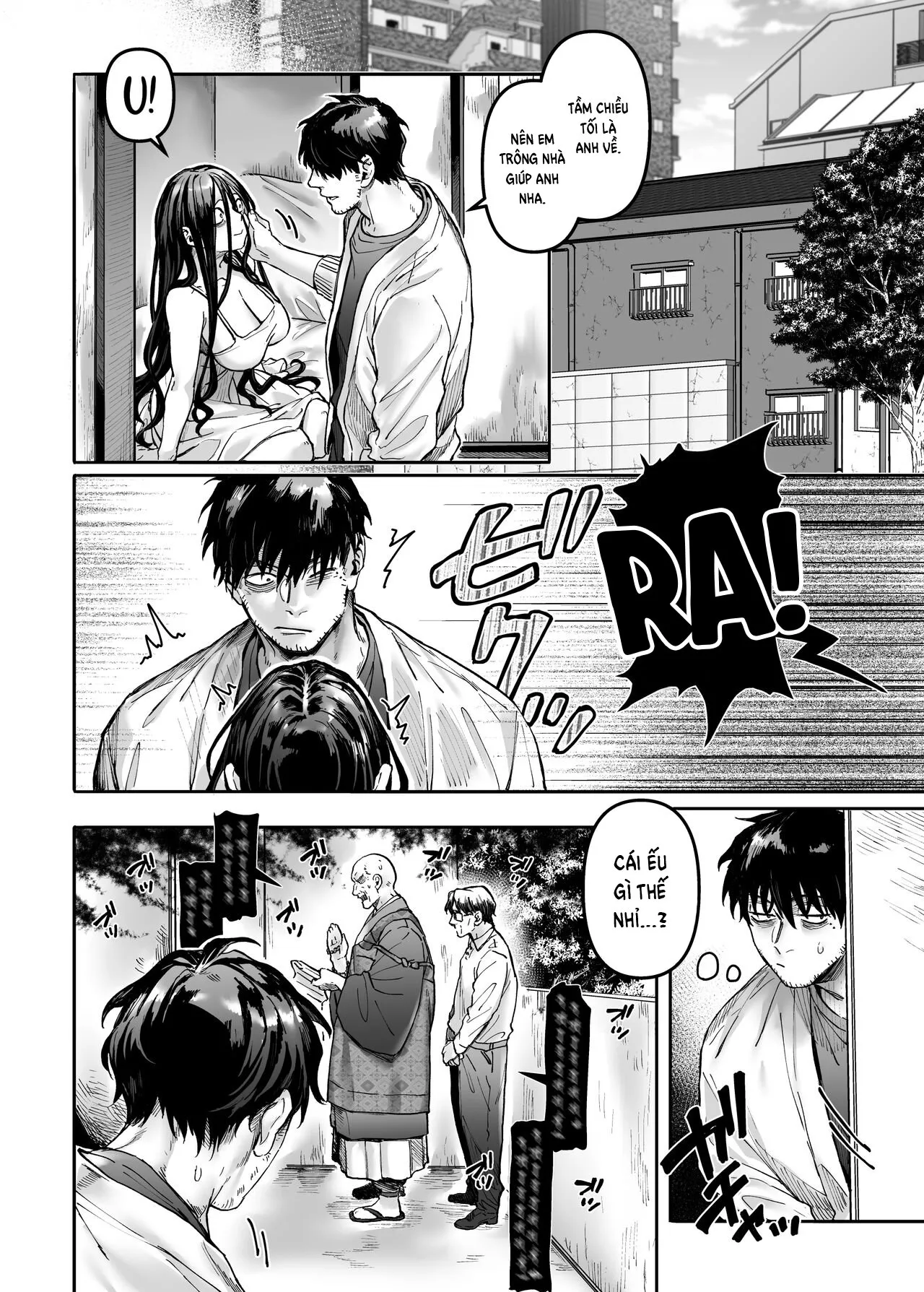 HentaiVN.net - Ảnh 31 - Nàng K Và Kẻ Bất Hạnh [K-ko to Yami Oji, K子と病みおじ, Lady K & the Sick Man] - Chap 2: Tôi yêu em