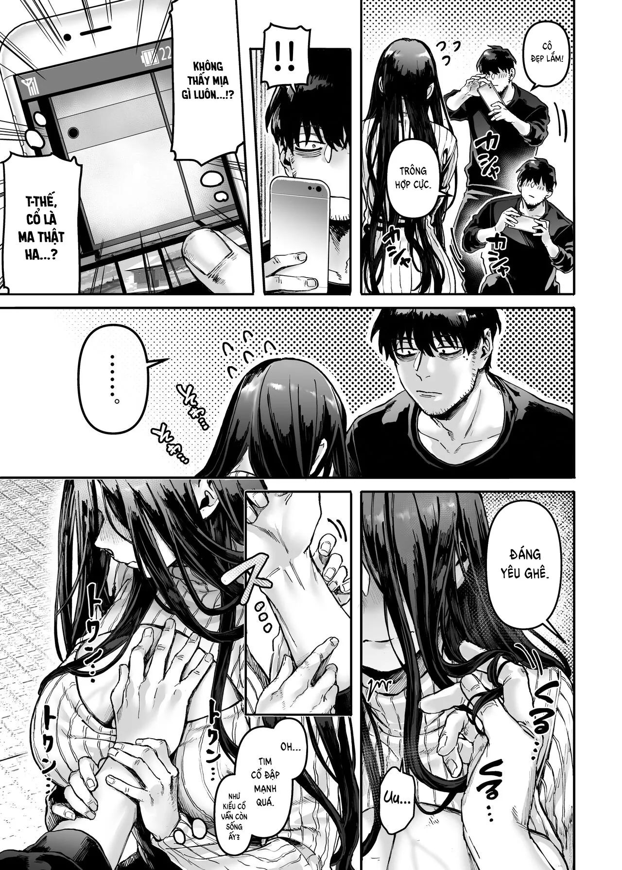 HentaiVN.net - Ảnh 4 - Nàng K Và Kẻ Bất Hạnh [K-ko to Yami Oji, K子と病みおじ, Lady K & the Sick Man] - Chap 2: Tôi yêu em
