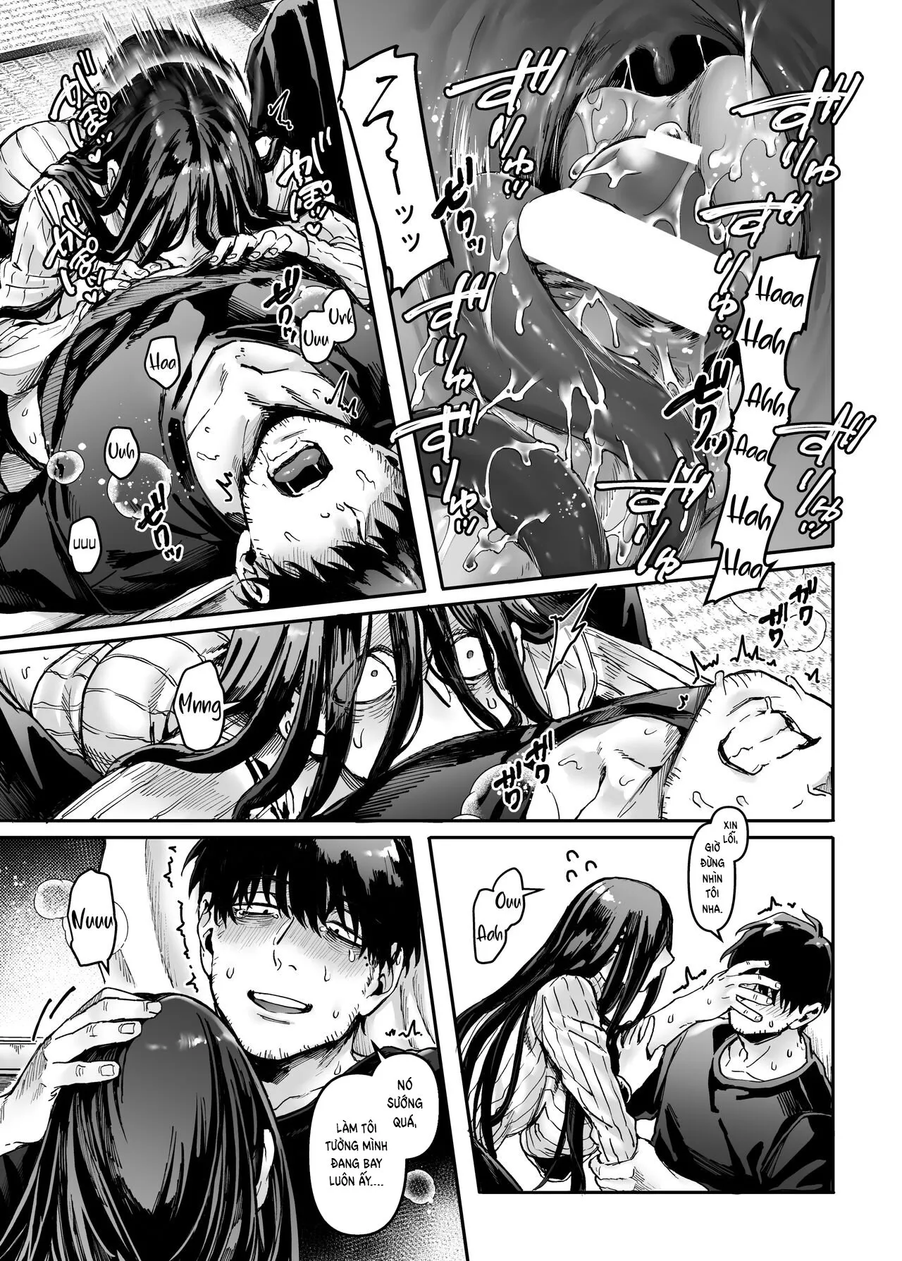 HentaiVN.net - Ảnh 8 - Nàng K Và Kẻ Bất Hạnh [K-ko to Yami Oji, K子と病みおじ, Lady K & the Sick Man] - Chap 2: Tôi yêu em