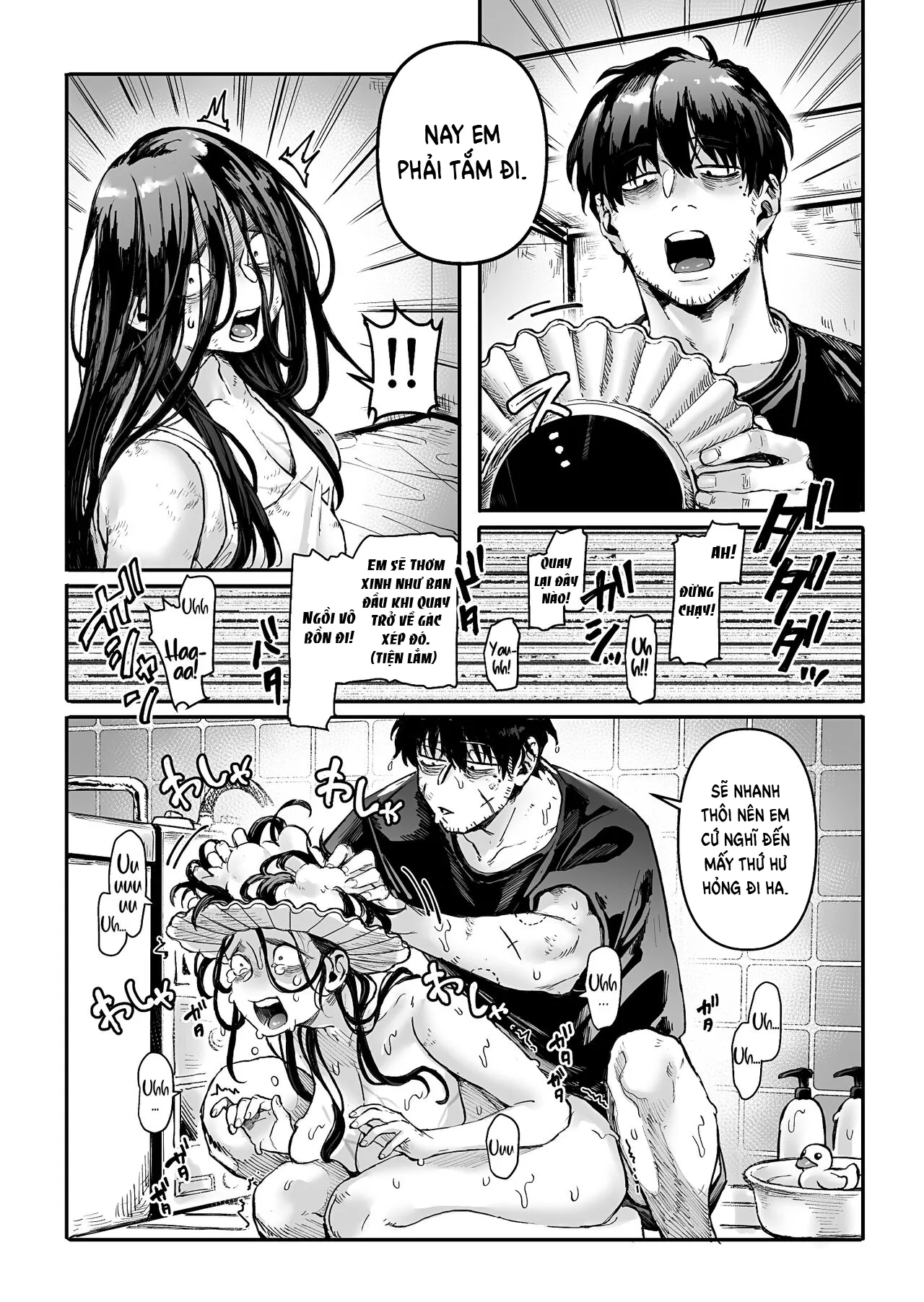 HentaiVN.net - Ảnh 6 - Nàng K Và Kẻ Bất Hạnh [K-ko to Yami Oji, K子と病みおじ, Lady K & the Sick Man] - Chap 3: Extra