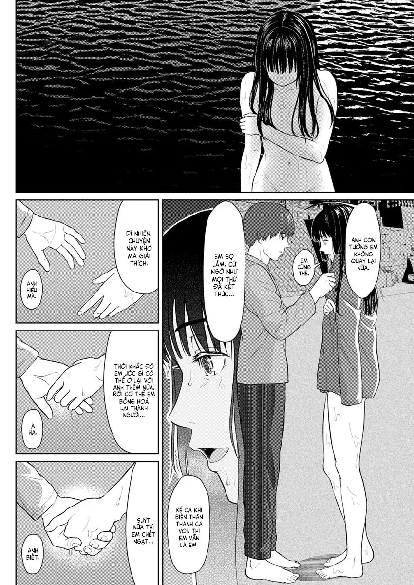 HentaiVN.net - Ảnh 10 - Trăng, Cá Voi & Cuộc Chạy Trốn [月とクジラと逃避行; Tsuki to Kujira to Tohiko; The Moon, The Whale, and The Escapade; Chạy Trốn Cùng Trăng Và Cá Voi] - Oneshot