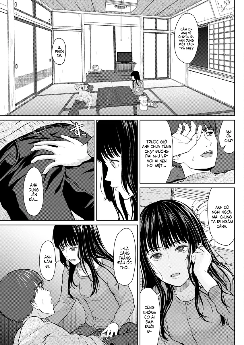 HentaiVN.net - Ảnh 3 - Trăng, Cá Voi & Cuộc Chạy Trốn [月とクジラと逃避行; Tsuki to Kujira to Tohiko; The Moon, The Whale, and The Escapade; Chạy Trốn Cùng Trăng Và Cá Voi] - Oneshot