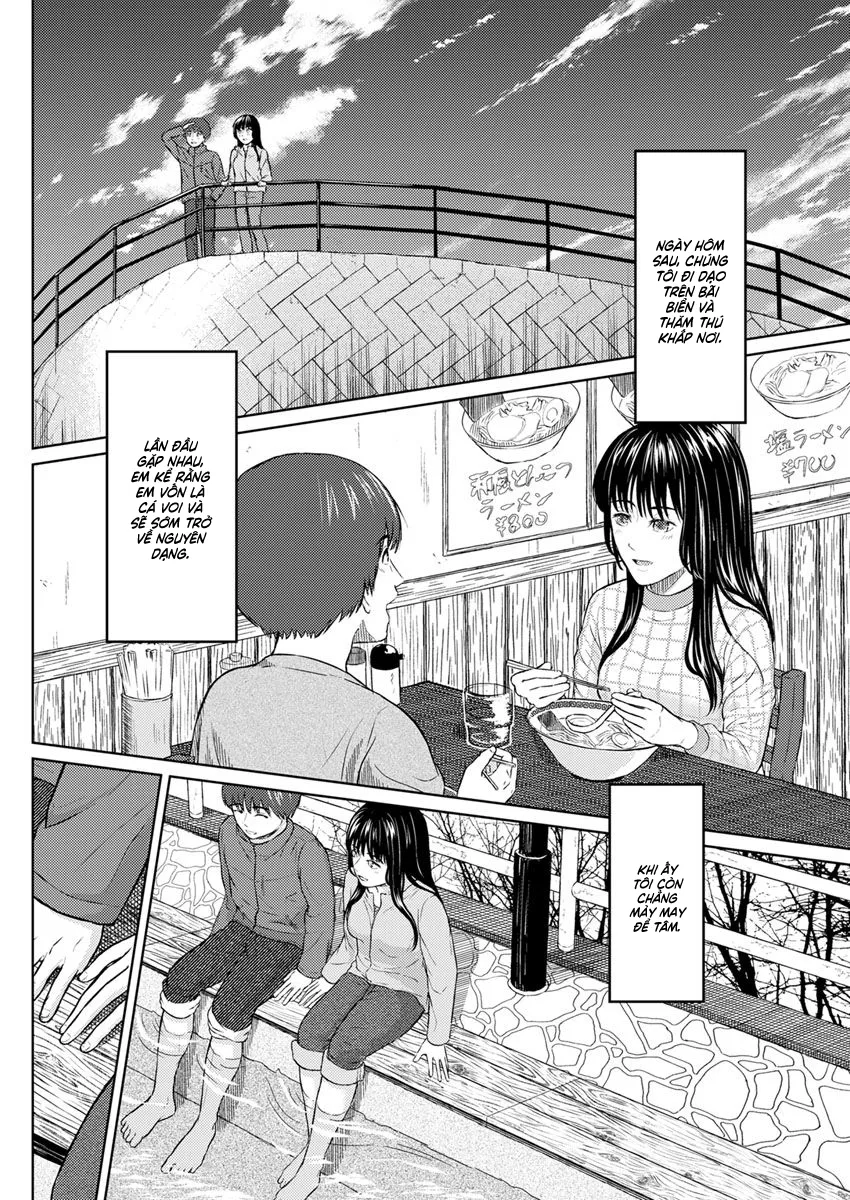 HentaiVN.net - Ảnh 6 - Trăng, Cá Voi & Cuộc Chạy Trốn [月とクジラと逃避行; Tsuki to Kujira to Tohiko; The Moon, The Whale, and The Escapade; Chạy Trốn Cùng Trăng Và Cá Voi] - Oneshot