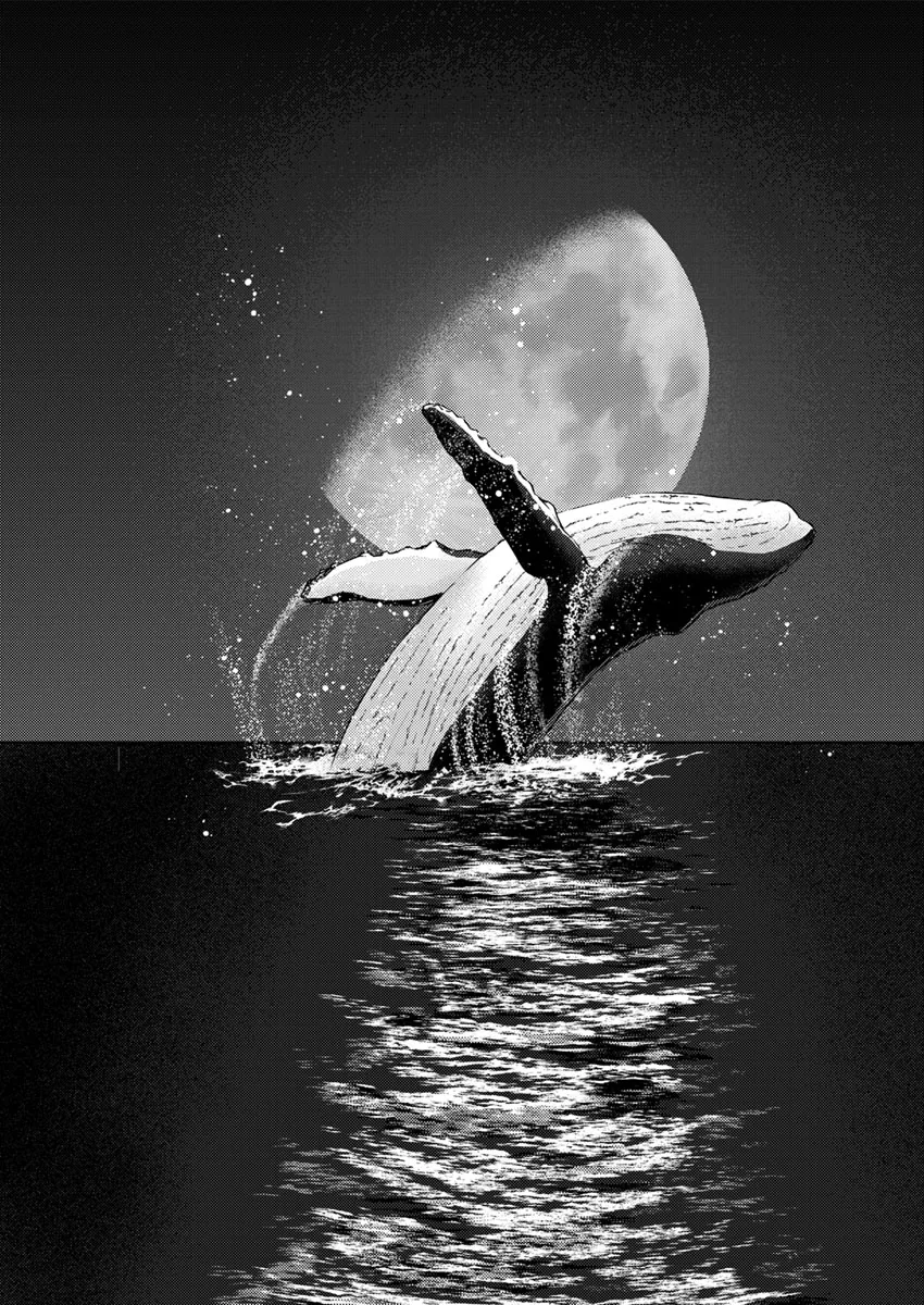 HentaiVN.net - Ảnh 9 - Trăng, Cá Voi & Cuộc Chạy Trốn [月とクジラと逃避行; Tsuki to Kujira to Tohiko; The Moon, The Whale, and The Escapade; Chạy Trốn Cùng Trăng Và Cá Voi] - Oneshot