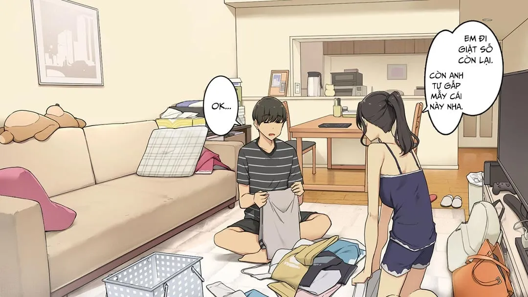 HentaiVN.net - Ảnh 10 - Cuối tuần với cô người yêu không bao giờ tức giận [Zettai Okoranai Toshiue Kanojo Ni Ichinichijuu Chokkai Dashi Tsuzuketemiru Hanashi] - Chap 1
