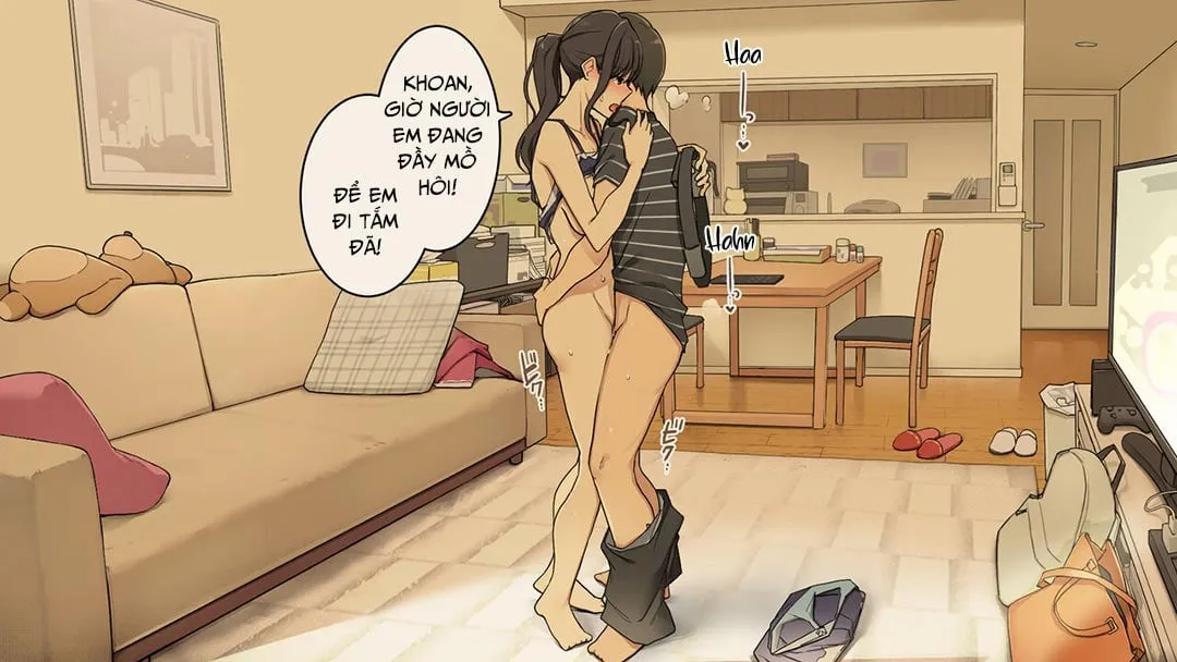 HentaiVN.net - Ảnh 17 - Cuối tuần với cô người yêu không bao giờ tức giận [Zettai Okoranai Toshiue Kanojo Ni Ichinichijuu Chokkai Dashi Tsuzuketemiru Hanashi] - Chap 1