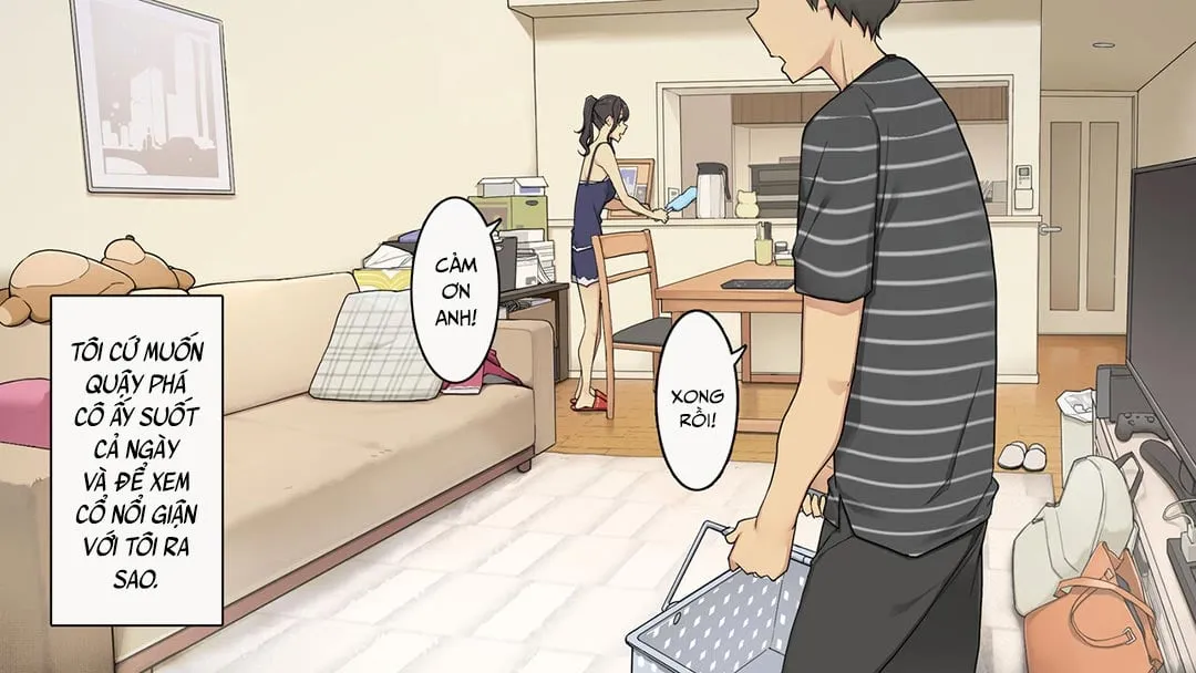 HentaiVN.net - Ảnh 3 - Cuối tuần với cô người yêu không bao giờ tức giận [Zettai Okoranai Toshiue Kanojo Ni Ichinichijuu Chokkai Dashi Tsuzuketemiru Hanashi] - Chap 1