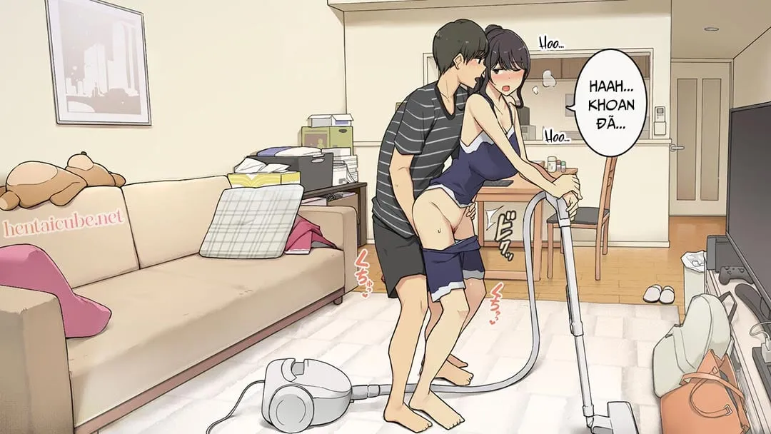 HentaiVN.net - Ảnh 5 - Cuối tuần với cô người yêu không bao giờ tức giận [Zettai Okoranai Toshiue Kanojo Ni Ichinichijuu Chokkai Dashi Tsuzuketemiru Hanashi] - Chap 1
