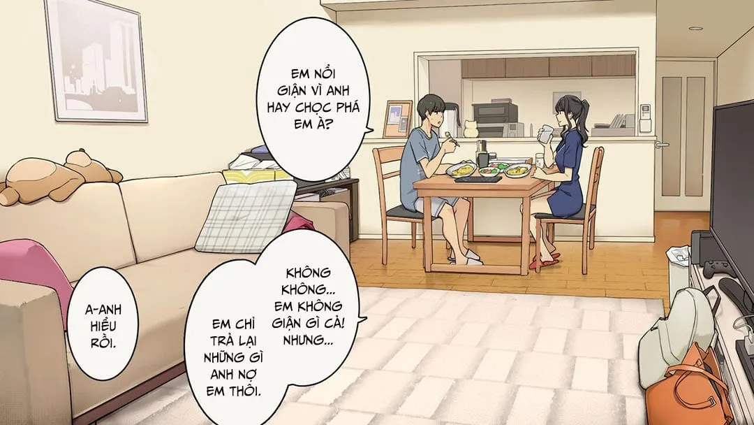 HentaiVN.net - Ảnh 12 - Cuối tuần với cô người yêu không bao giờ tức giận [Zettai Okoranai Toshiue Kanojo Ni Ichinichijuu Chokkai Dashi Tsuzuketemiru Hanashi] - Chap 2