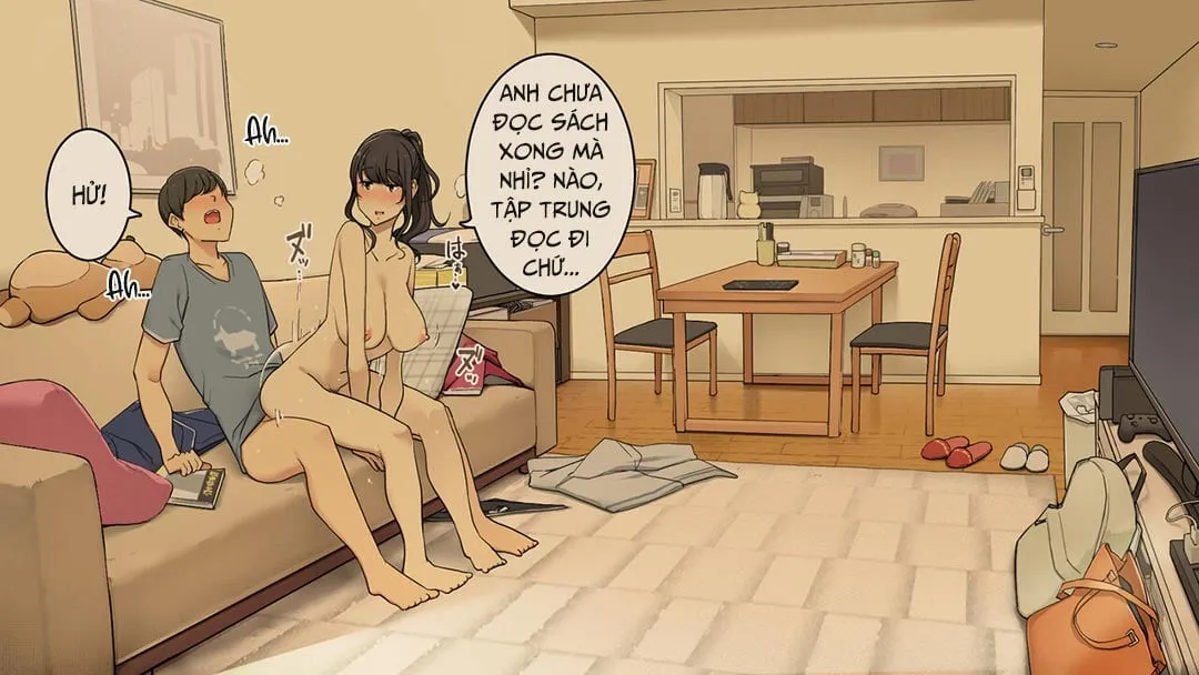 HentaiVN.net - Ảnh 18 - Cuối tuần với cô người yêu không bao giờ tức giận [Zettai Okoranai Toshiue Kanojo Ni Ichinichijuu Chokkai Dashi Tsuzuketemiru Hanashi] - Chap 2
