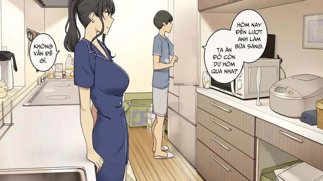 HentaiVN.net - Ảnh 7 - Cuối tuần với cô người yêu không bao giờ tức giận [Zettai Okoranai Toshiue Kanojo Ni Ichinichijuu Chokkai Dashi Tsuzuketemiru Hanashi] - Chap 2