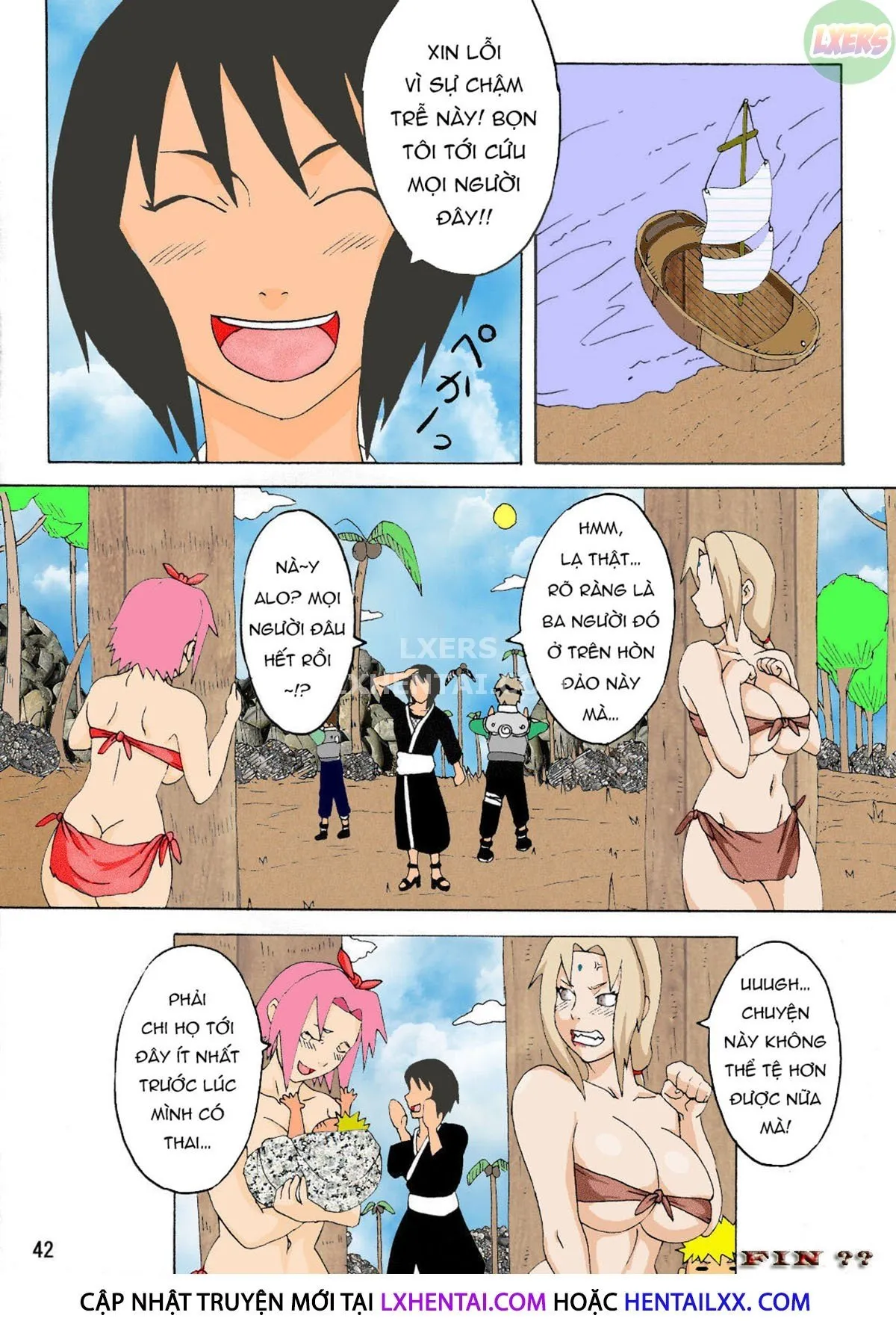 HentaiVN.net - Ảnh 45 - Jungle De Icchau? [Jungle Party 2] - Oneshot