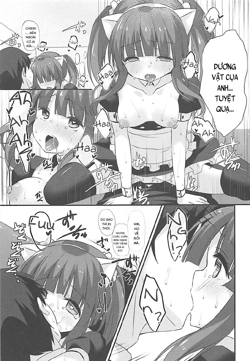 HentaiVN.net - Ảnh 17 - Tai mèo, hầu gái và làm tình với Chieri.(THE IDOLM@STER CINDERELLA GIRLS) [Nekomimi to Maid to Chieri to Ecchi; Cat Ears, Maid, and Sex with Chieri] - Oneshot