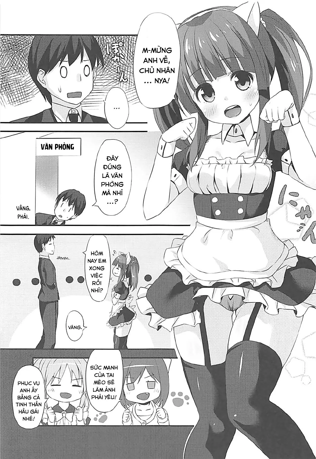 HentaiVN.net - Ảnh 3 - Tai mèo, hầu gái và làm tình với Chieri.(THE IDOLM@STER CINDERELLA GIRLS) [Nekomimi to Maid to Chieri to Ecchi; Cat Ears, Maid, and Sex with Chieri] - Oneshot