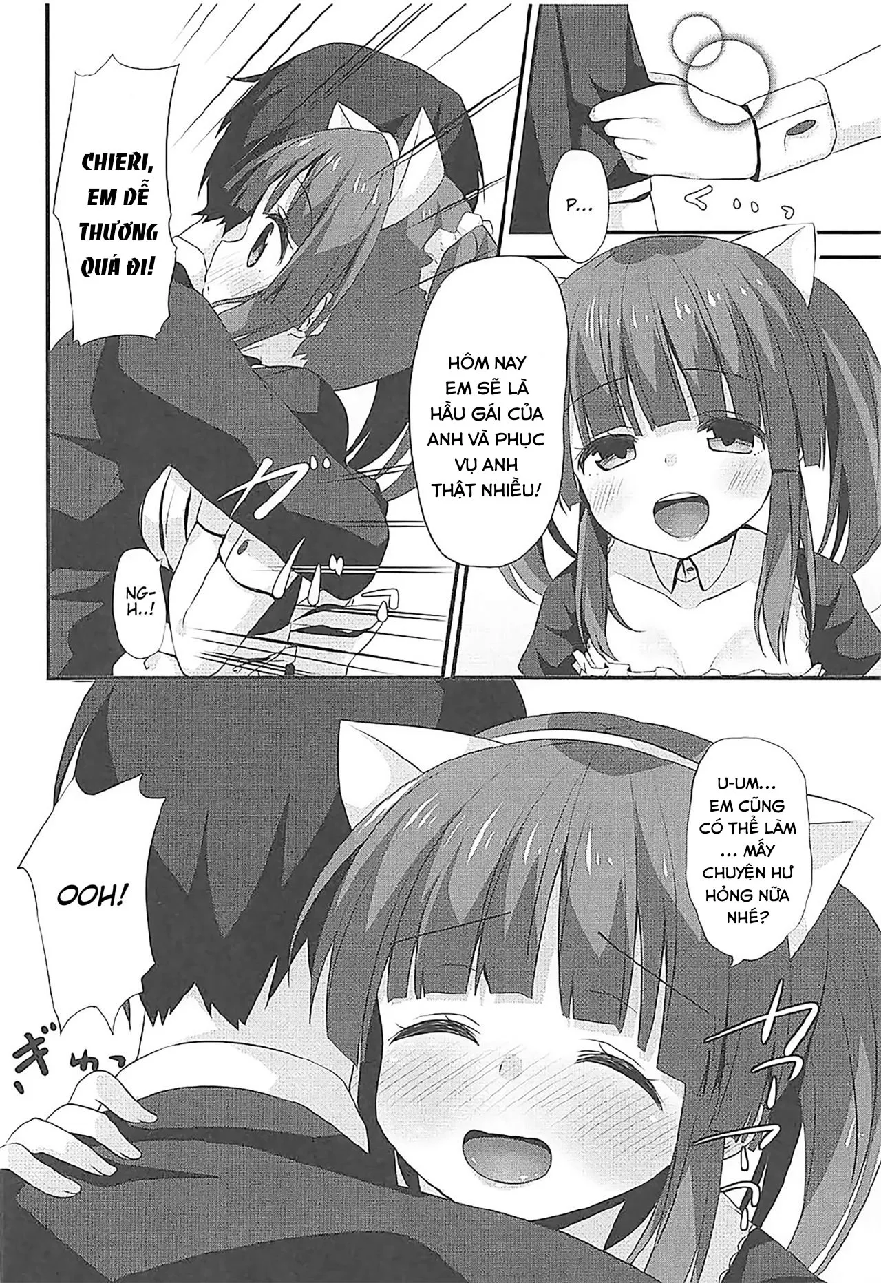 HentaiVN.net - Ảnh 4 - Tai mèo, hầu gái và làm tình với Chieri.(THE IDOLM@STER CINDERELLA GIRLS) [Nekomimi to Maid to Chieri to Ecchi; Cat Ears, Maid, and Sex with Chieri] - Oneshot