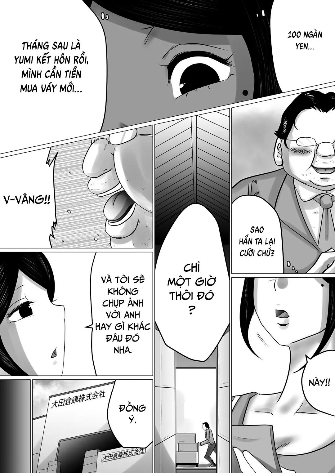 HentaiVN.net - Ảnh 11 - Cô vợ kiêu ngạo bị lão sếp xấu xí khuất phục [Menkui Kouman Tsuma Ga Partsaki No Kimobuta Joushi Ni Otosareta Keii; An Arrogant Wife Who Hates Ugliness Falls For Her Ugly Boss] - Chap 1