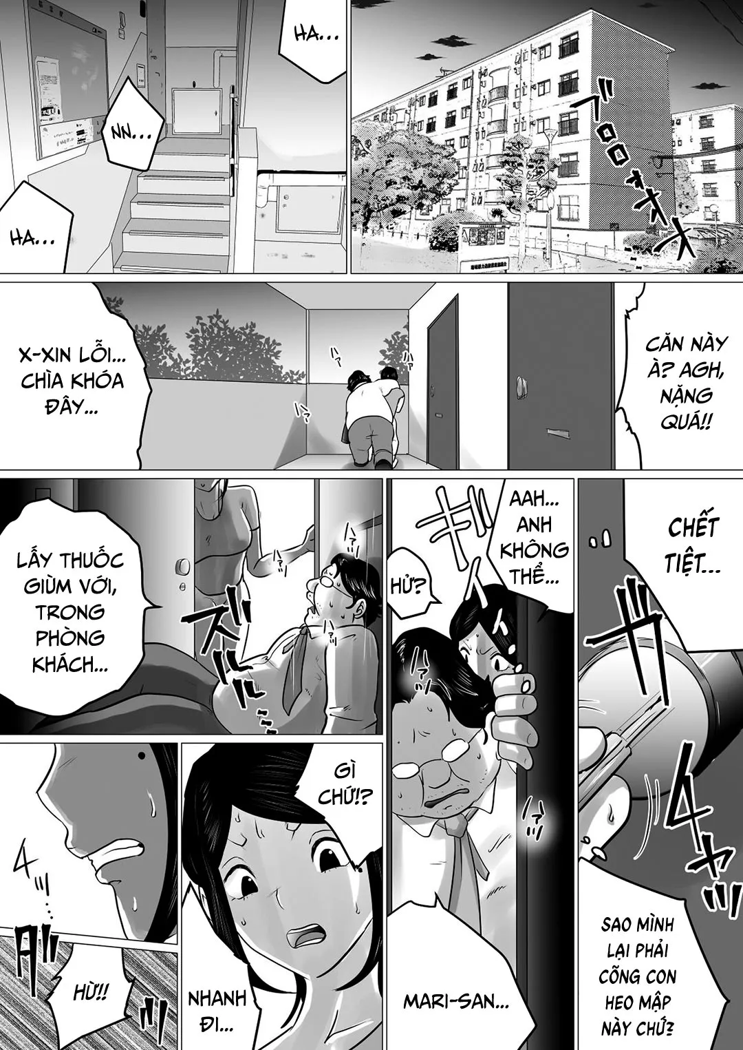 HentaiVN.net - Ảnh 14 - Cô vợ kiêu ngạo bị lão sếp xấu xí khuất phục [Menkui Kouman Tsuma Ga Partsaki No Kimobuta Joushi Ni Otosareta Keii; An Arrogant Wife Who Hates Ugliness Falls For Her Ugly Boss] - Chap 1