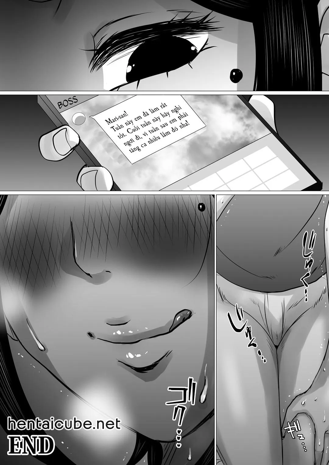 HentaiVN.net - Ảnh 33 - Cô vợ kiêu ngạo bị lão sếp xấu xí khuất phục [Menkui Kouman Tsuma Ga Partsaki No Kimobuta Joushi Ni Otosareta Keii; An Arrogant Wife Who Hates Ugliness Falls For Her Ugly Boss] - Chap 2 - [END]