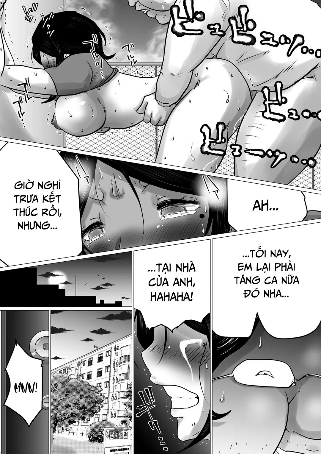 HentaiVN.net - Ảnh 4 - Cô vợ kiêu ngạo bị lão sếp xấu xí khuất phục [Menkui Kouman Tsuma Ga Partsaki No Kimobuta Joushi Ni Otosareta Keii; An Arrogant Wife Who Hates Ugliness Falls For Her Ugly Boss] - Chap 2 - [END]