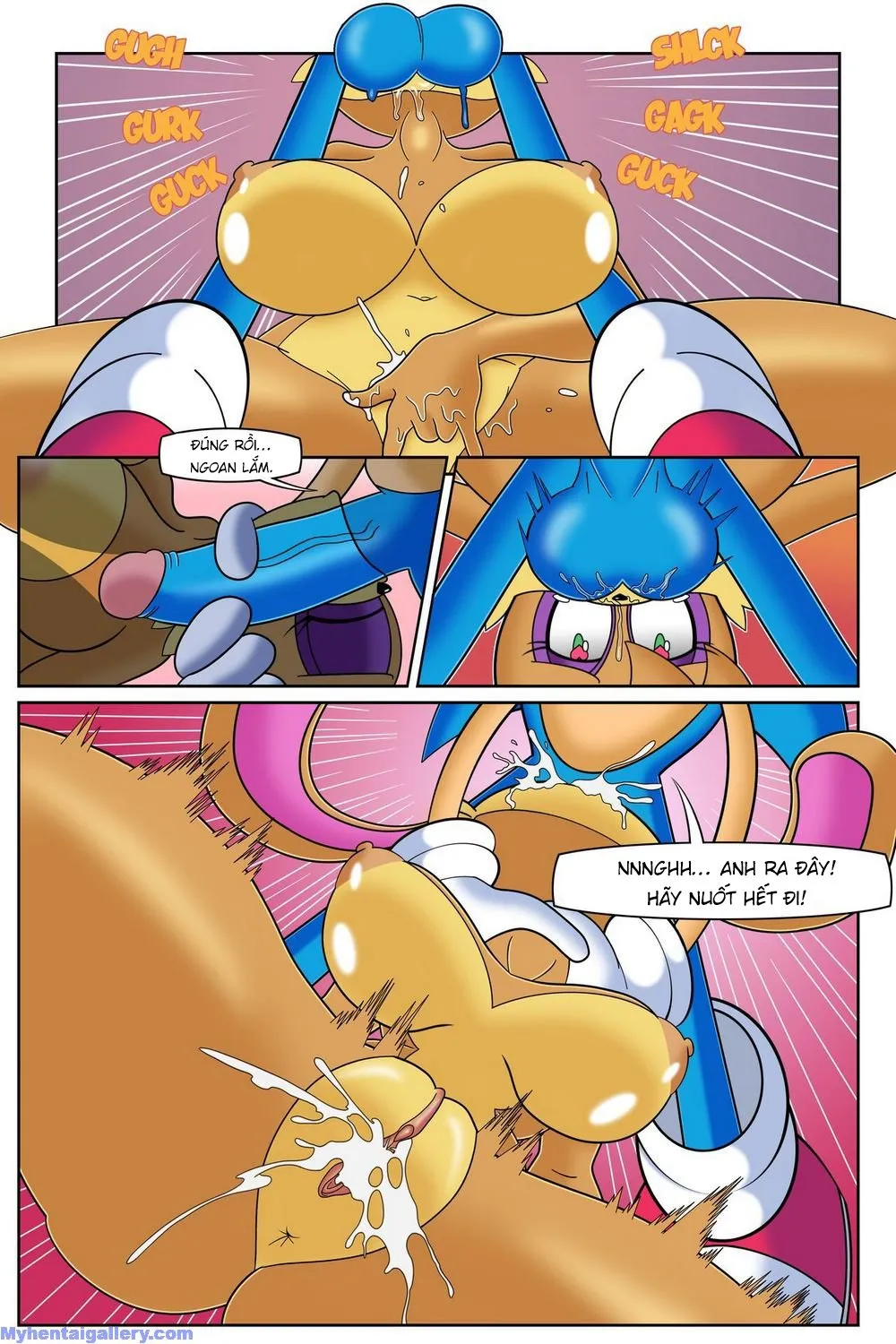 HentaiVN.net - Ảnh 6 - Savage Summer Rabbot - Oneshot