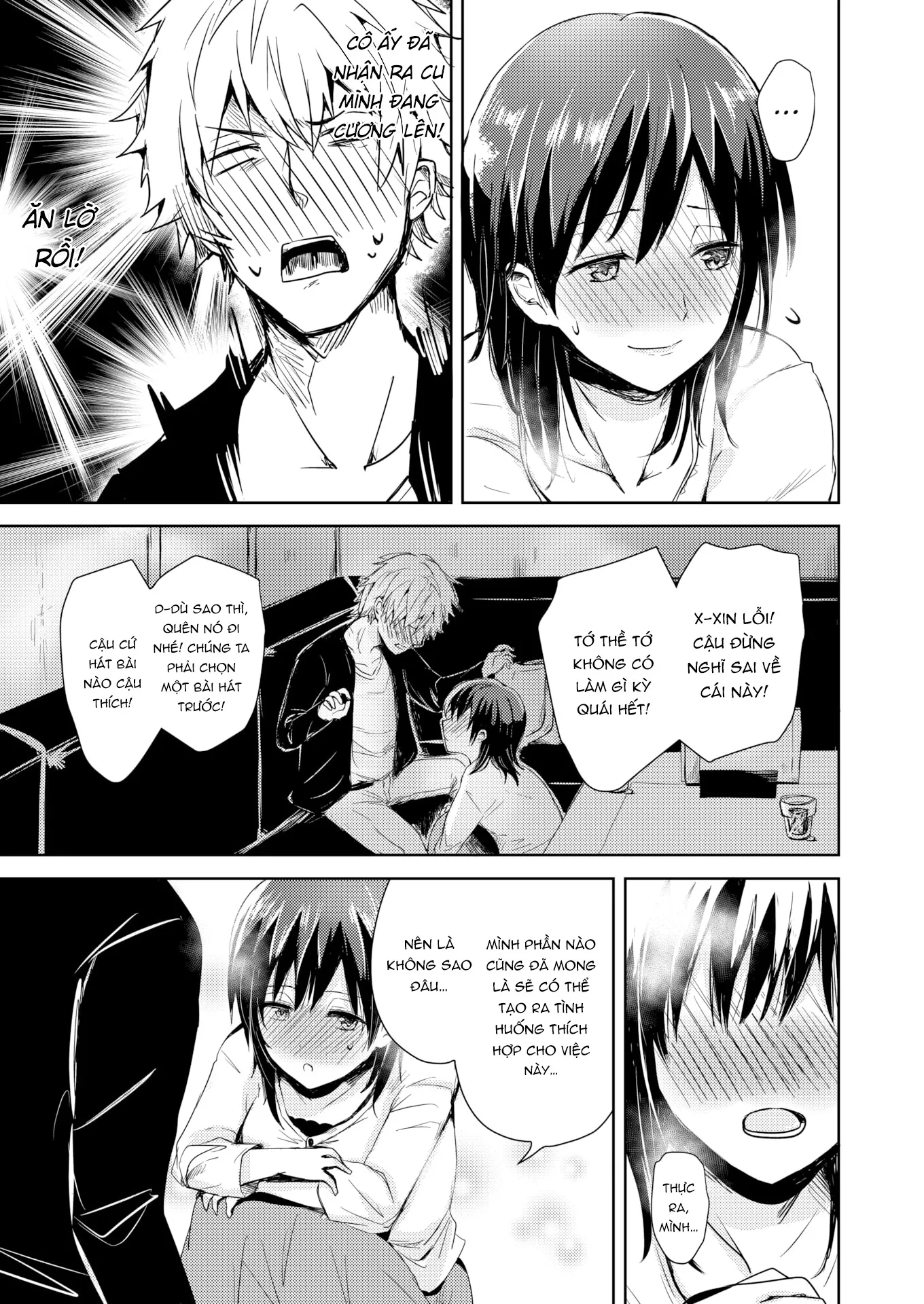 HentaiVN.net - Ảnh 10 - Nghỉ xả hơi & Rơi vào lưới tình - Oneshot