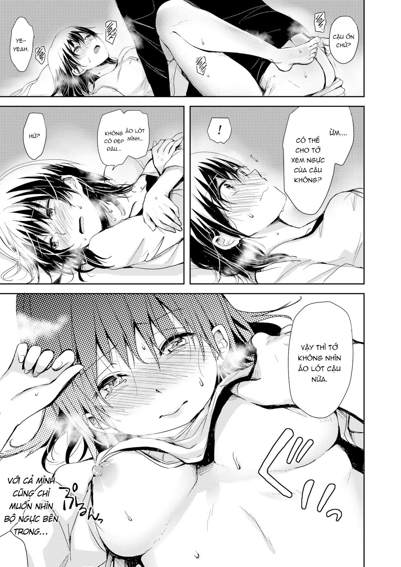 HentaiVN.net - Ảnh 16 - Nghỉ xả hơi & Rơi vào lưới tình - Oneshot