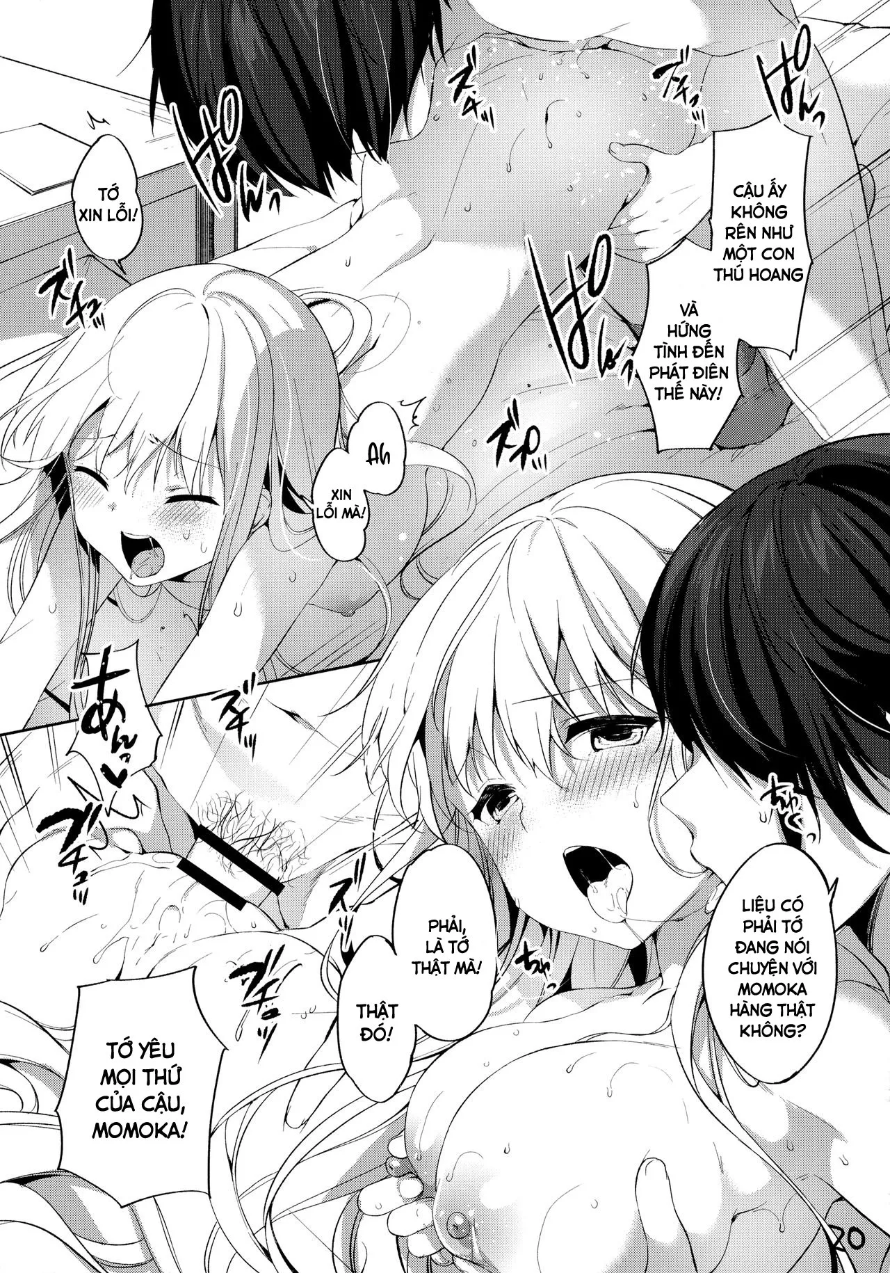 HentaiVN.net - Ảnh 20 - Kimi to Tsunagaritai [I want to connect with you; Em muốn được hoà làm một với anh] - Oneshot