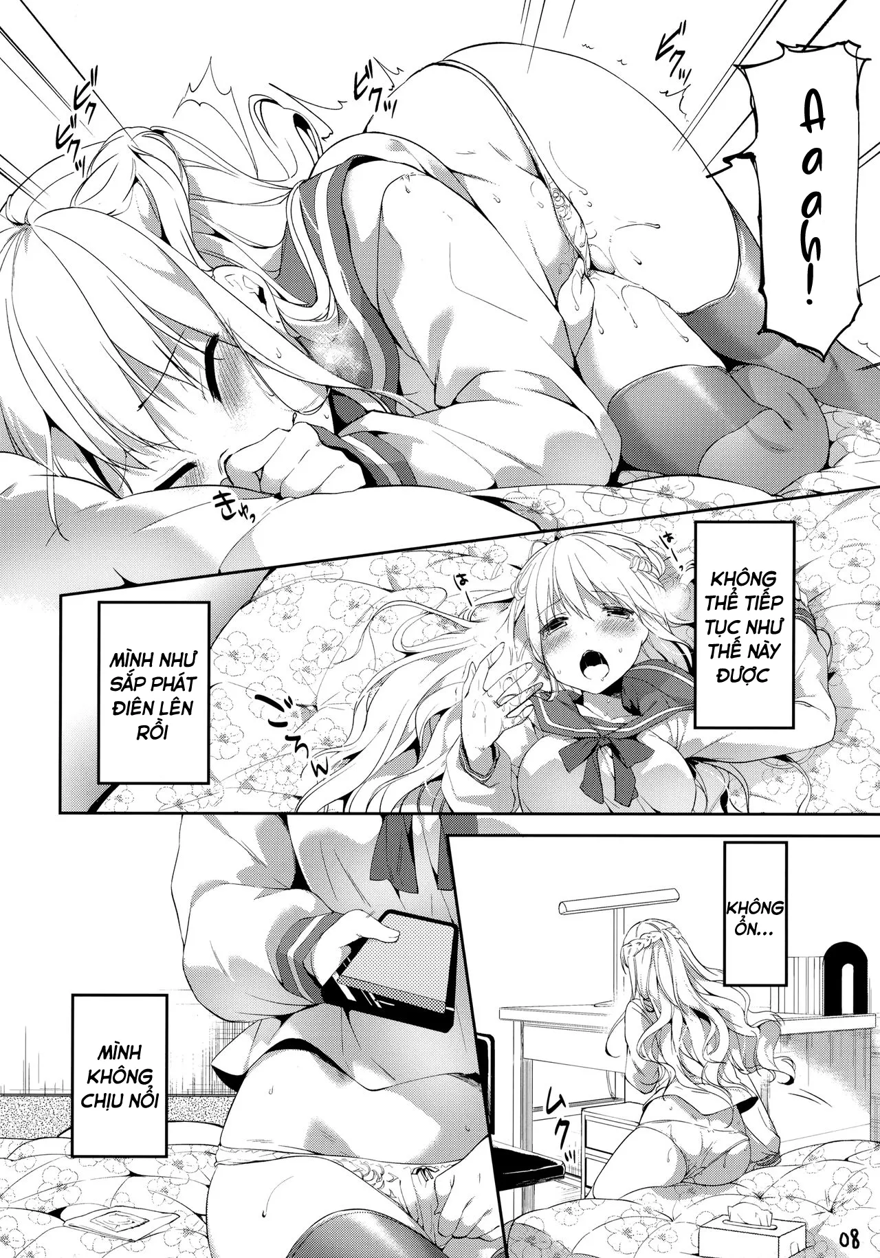 HentaiVN.net - Ảnh 8 - Kimi to Tsunagaritai [I want to connect with you; Em muốn được hoà làm một với anh] - Oneshot