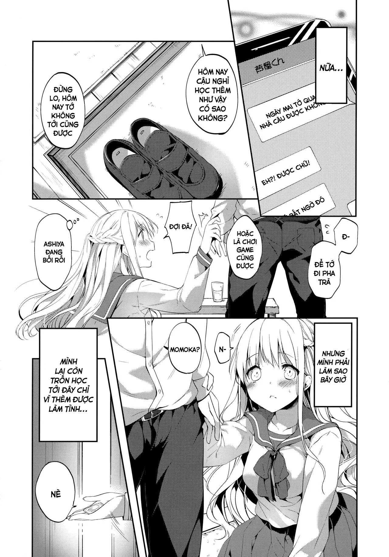 HentaiVN.net - Ảnh 9 - Kimi to Tsunagaritai [I want to connect with you; Em muốn được hoà làm một với anh] - Oneshot