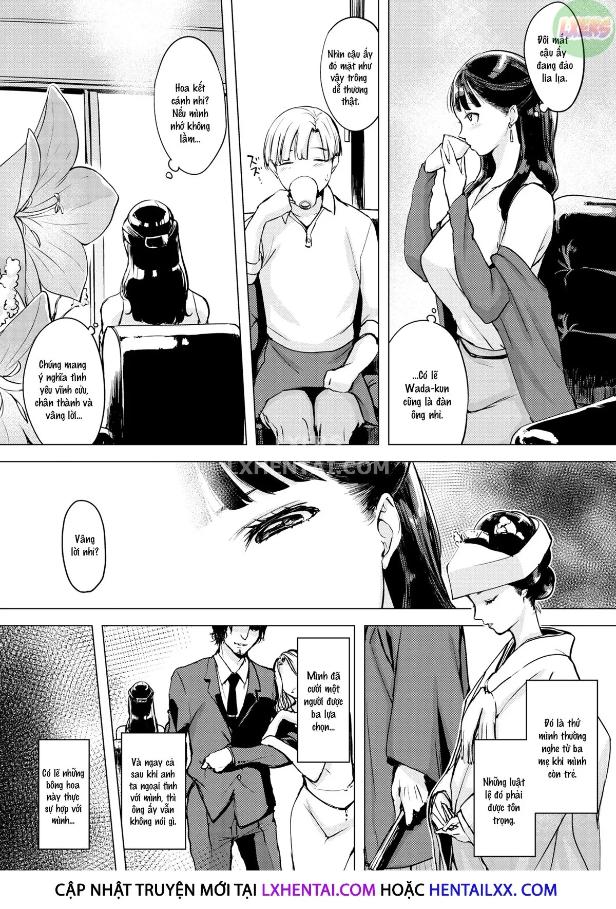HentaiVN.net - Ảnh 5 - Những cảm xúc của Hoa Cát cánh - Oneshot