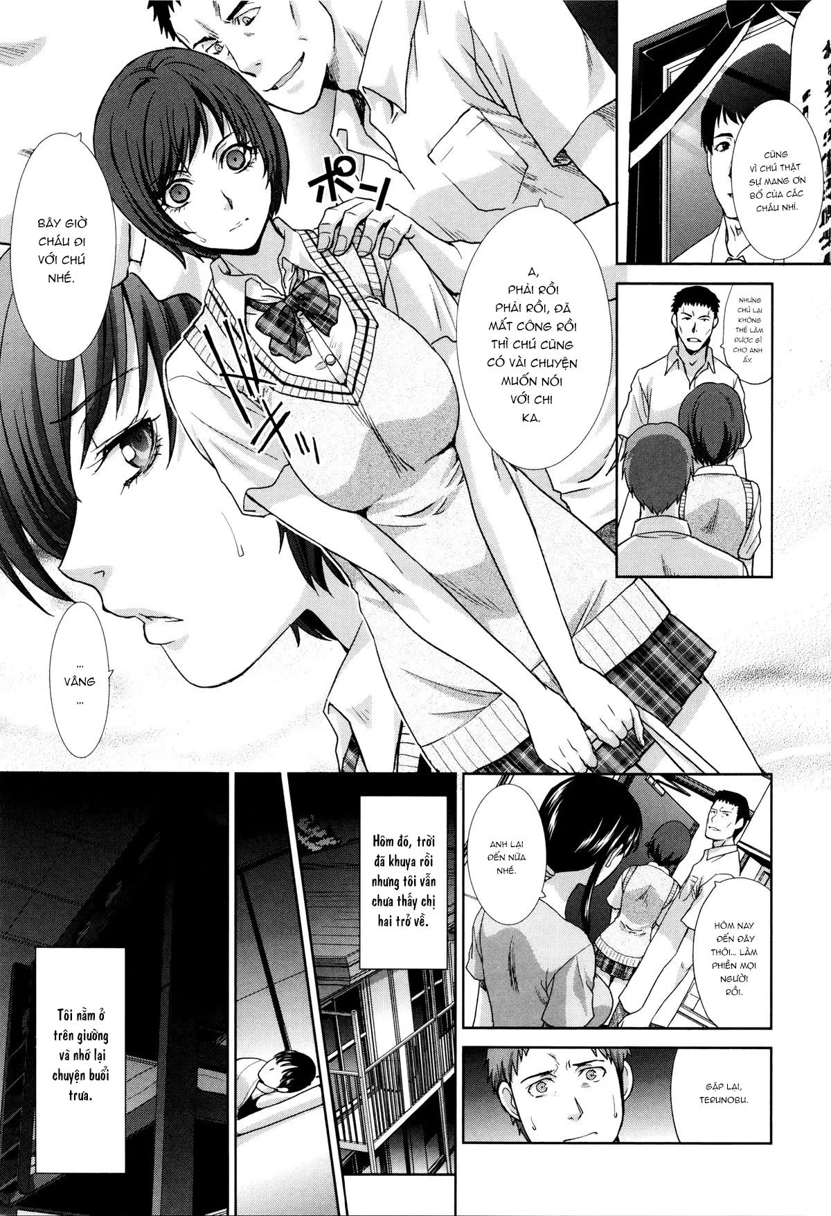 HentaiVN.net - Ảnh 10 - Kazoku Soukanzu [家族挿姦図] - Chap 1: Từ trang 102.