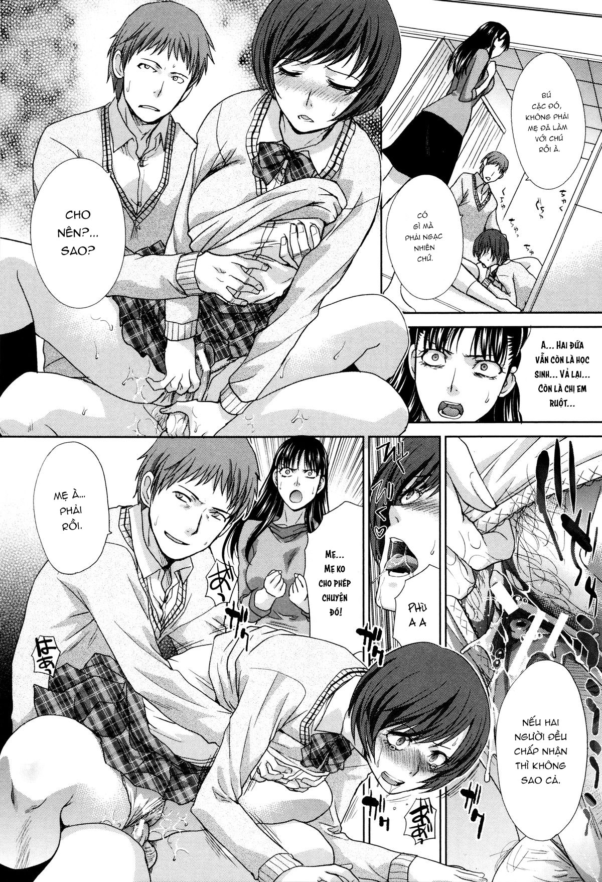 HentaiVN.net - Ảnh 24 - Kazoku Soukanzu [家族挿姦図] - Chap 4.