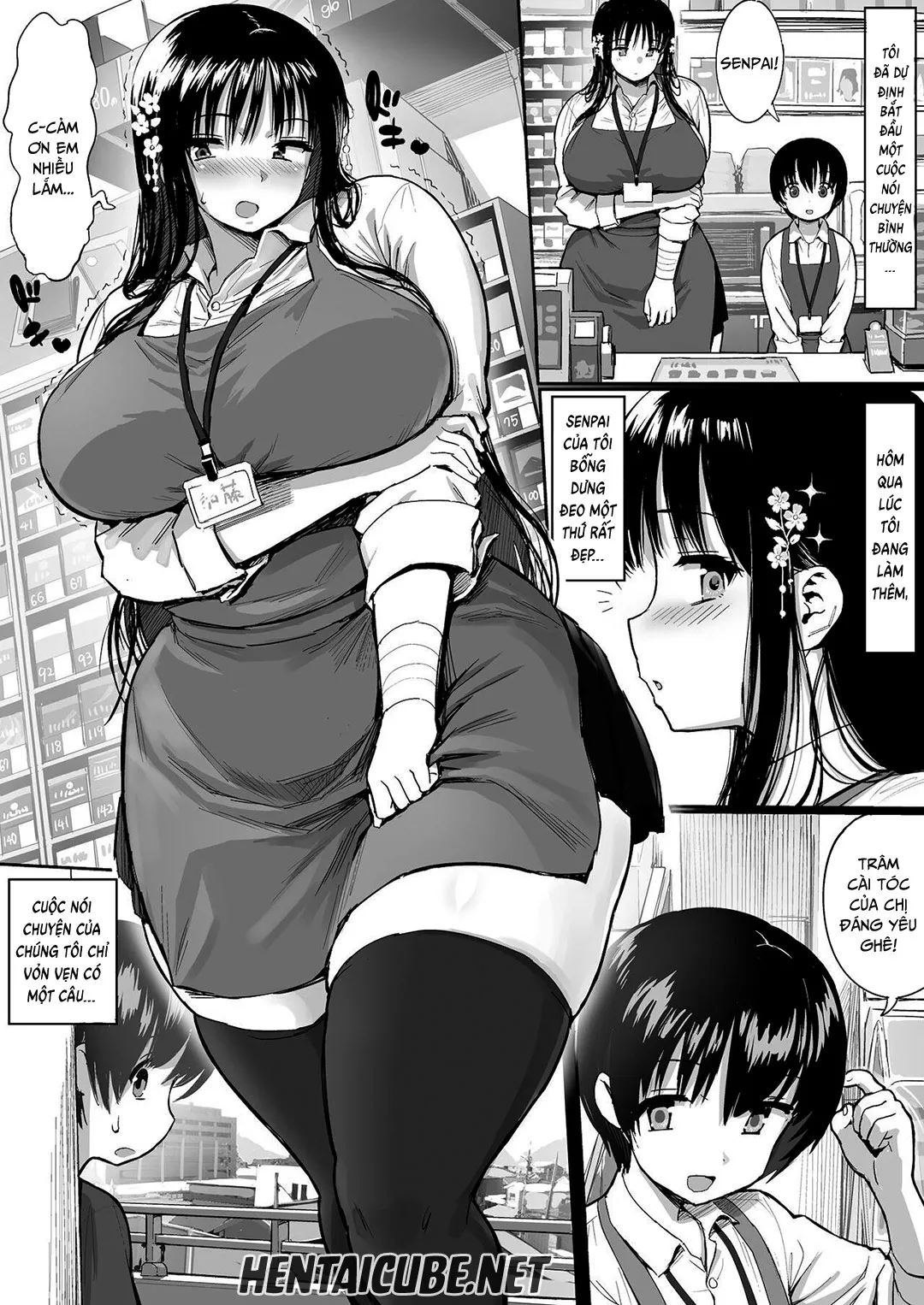 HentaiVN.net - Ảnh 4 - A Story About Being Reverse Raped by the Senpai From My Part Time Job Who Hardly Talks [Hotondo Hanashita koto nai Baito-saki no Senpai ni GyakuRe sareru Hanashi] - Oneshot