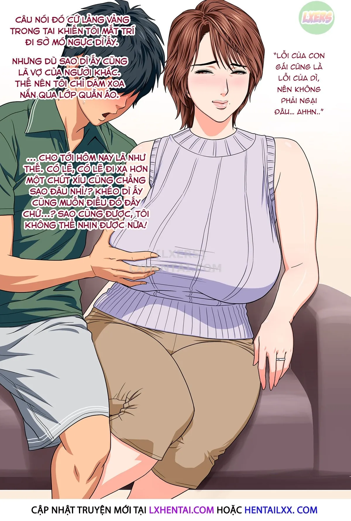 HentaiVN.net - Ảnh 12 - Bà MILF nhà kế bên là mẹ bạn gái cũ của tôi - Oneshot