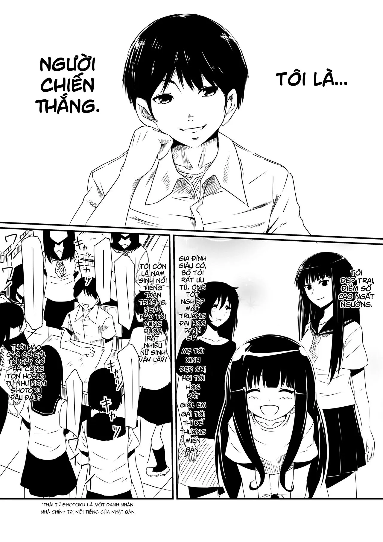 HentaiVN.net - Ảnh 12 - Thiếu niên và con cặc thần thánh! [Kami no Chinko o Motsu Shounen Zenpen] - Chap 1 - Khởi đầu
