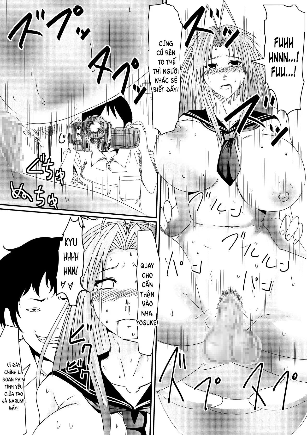 HentaiVN.net - Ảnh 21 - Thiếu niên và con cặc thần thánh! [Kami no Chinko o Motsu Shounen Zenpen] - Chap 2 - Chơi cả mẹ lẫn con