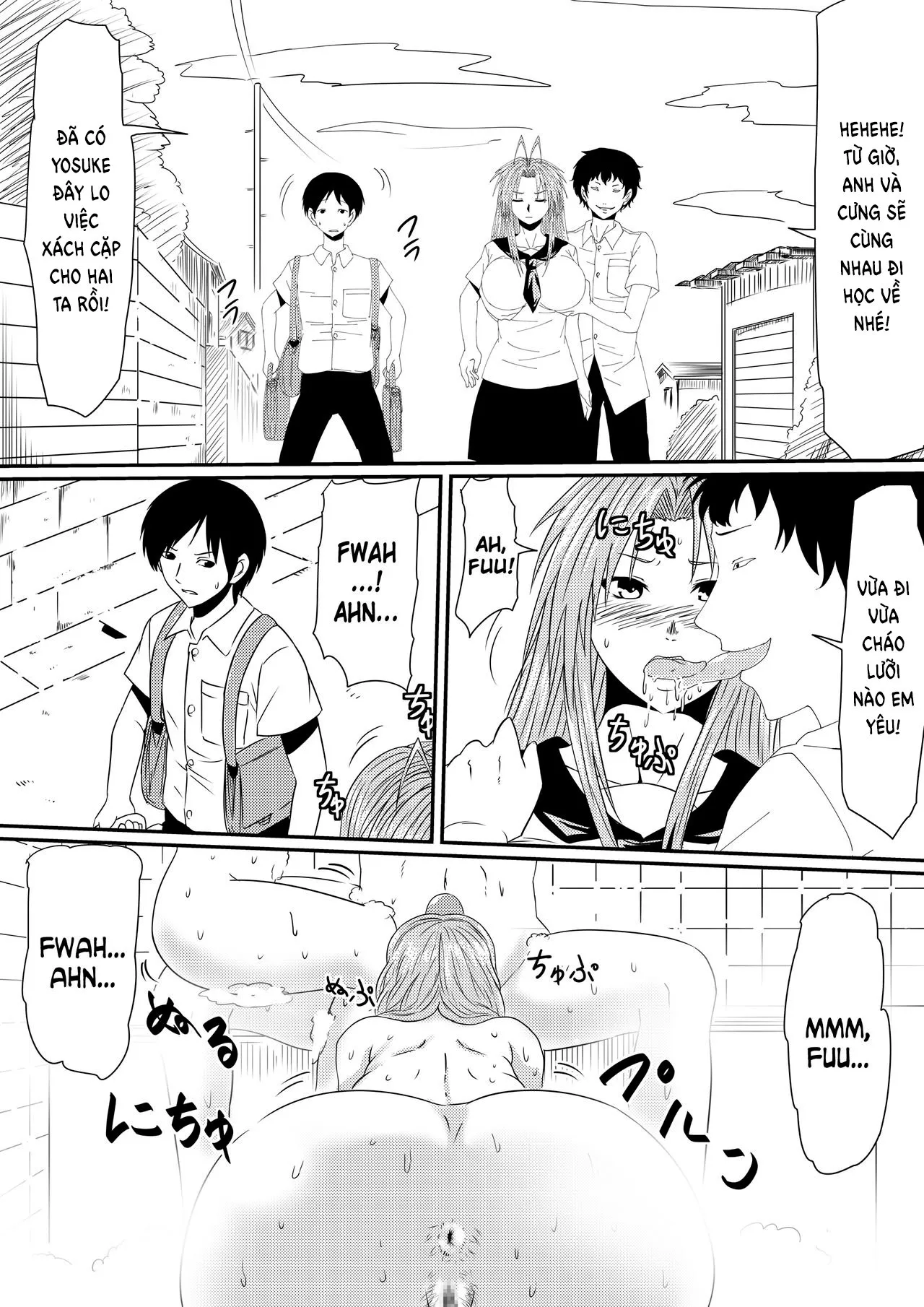 HentaiVN.net - Ảnh 23 - Thiếu niên và con cặc thần thánh! [Kami no Chinko o Motsu Shounen Zenpen] - Chap 2 - Chơi cả mẹ lẫn con