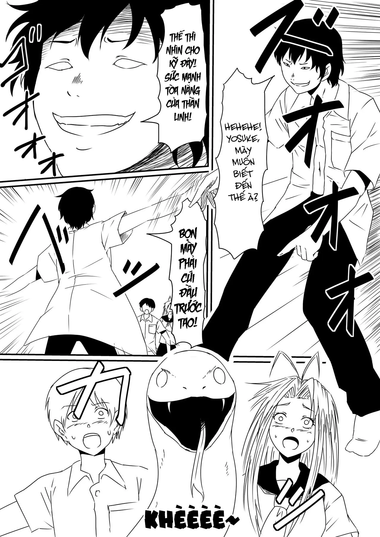 HentaiVN.net - Ảnh 6 - Thiếu niên và con cặc thần thánh! [Kami no Chinko o Motsu Shounen Zenpen] - Chap 2 - Chơi cả mẹ lẫn con
