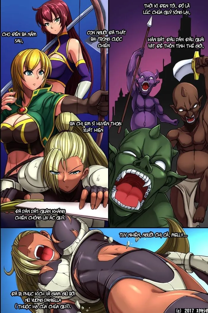 HentaiVN.net - Ảnh 3 - Human Livestock [- Female Knightess Corrupted By Lewd Parasitic Insects -] - Oneshot