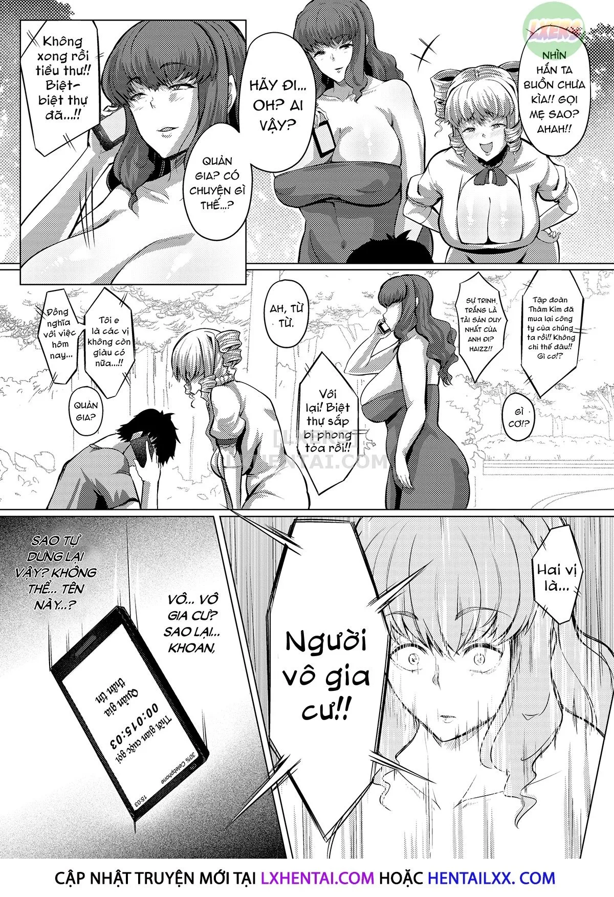 HentaiVN.net - Ảnh 9 - Cặp chị em chọc ghẹo người khác bị nhận hình phạt - Oneshot
