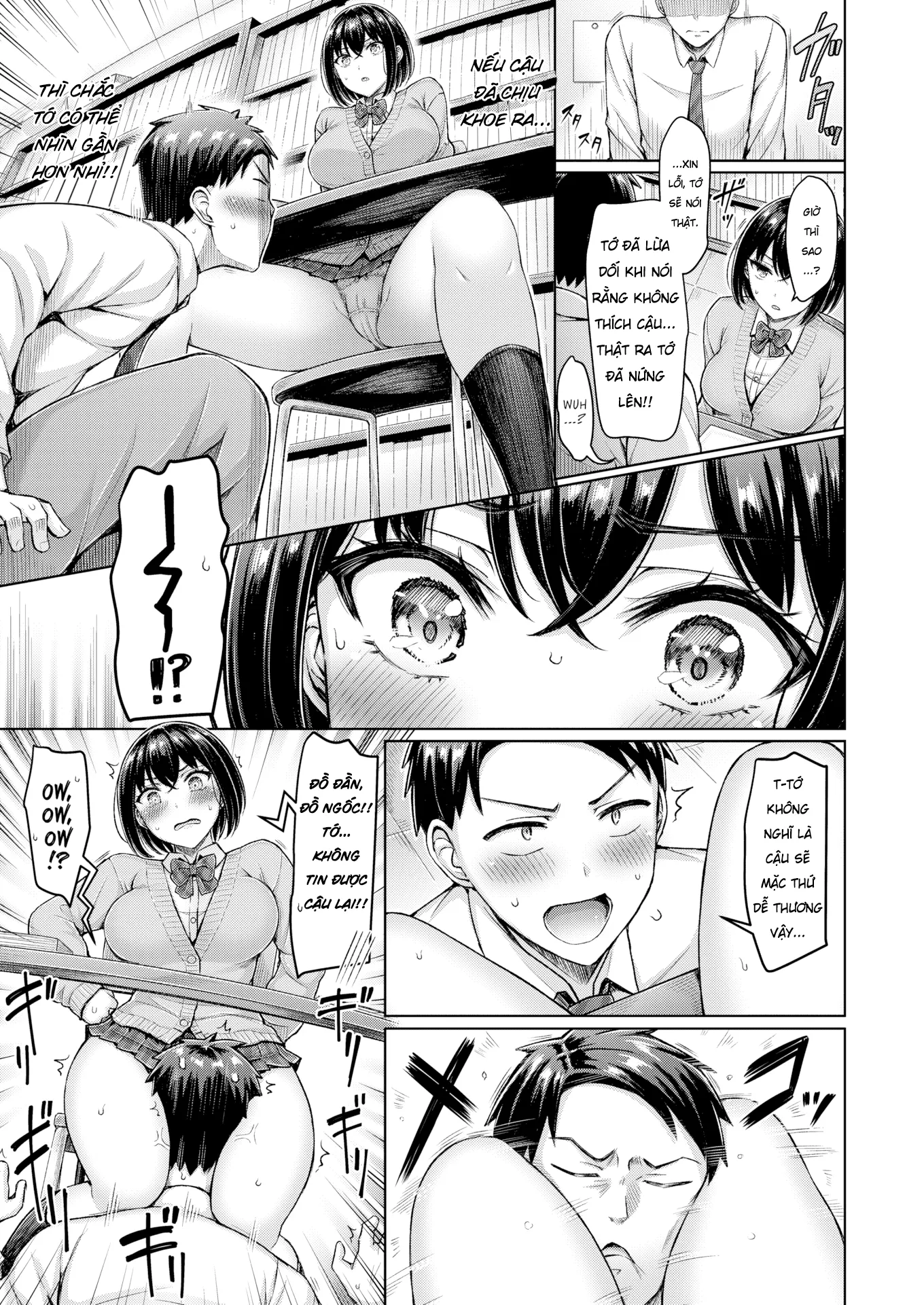 HentaiVN.net - Ảnh 6 - Vướng mắc của Kirihara-san. - Oneshot