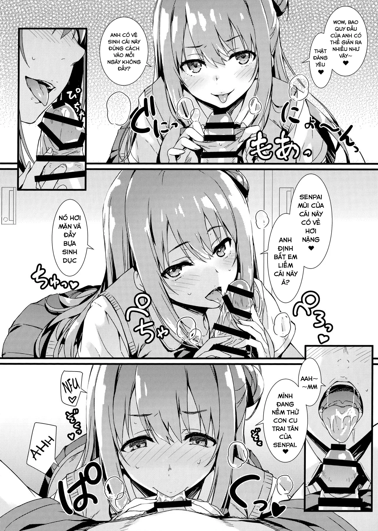 HentaiVN.net - Ảnh 10 - Echi Echi Kouhai-Chan! - Oneshot