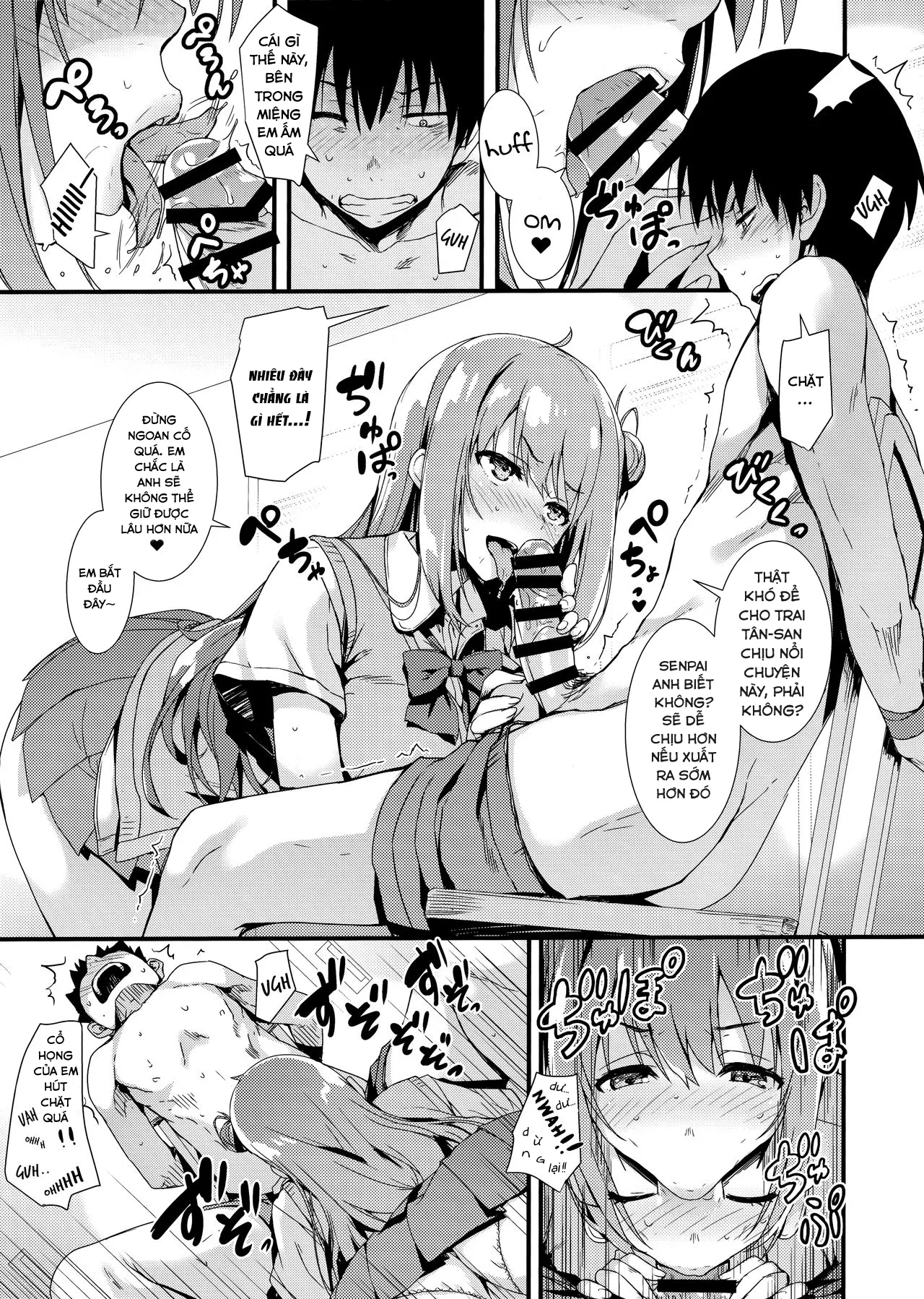HentaiVN.net - Ảnh 11 - Echi Echi Kouhai-Chan! - Oneshot