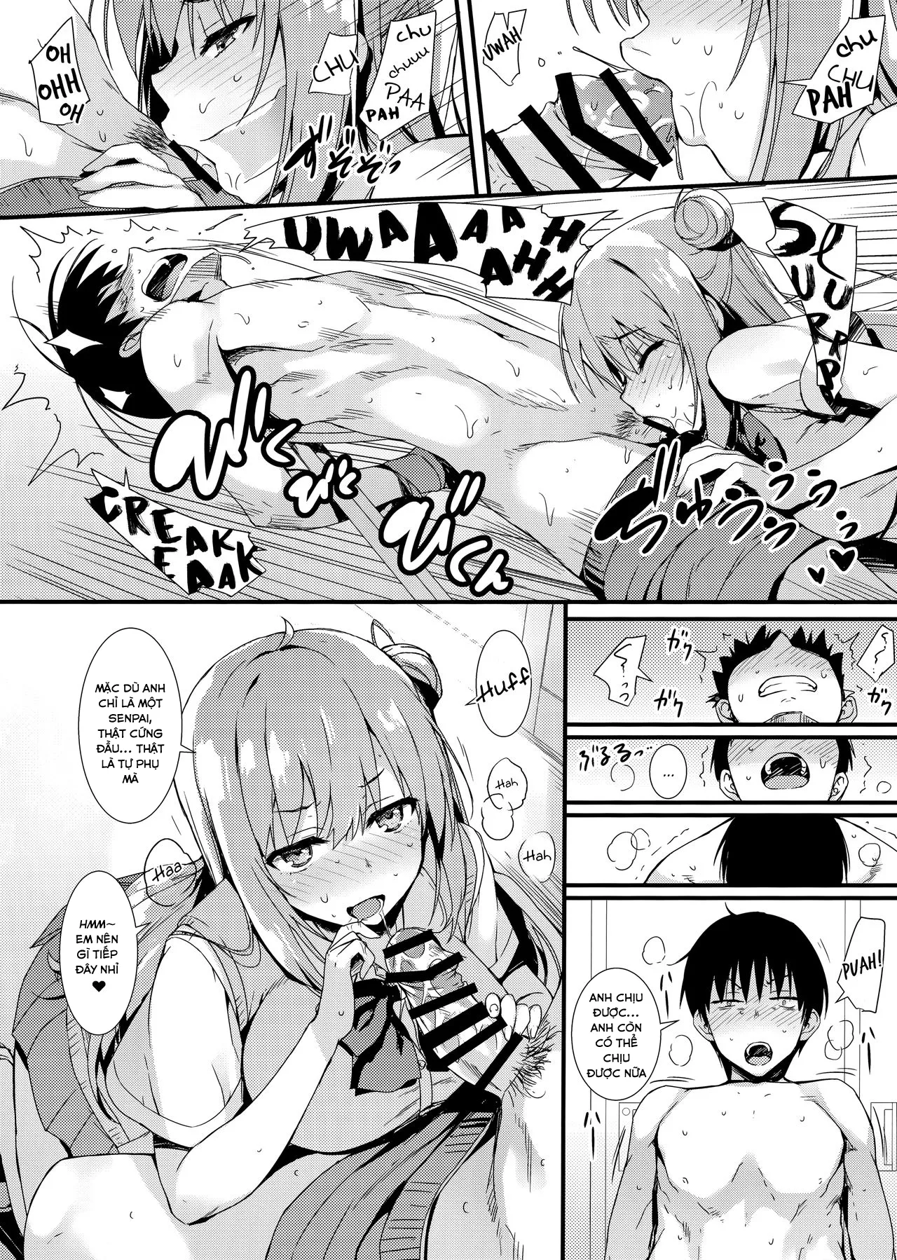 HentaiVN.net - Ảnh 12 - Echi Echi Kouhai-Chan! - Oneshot