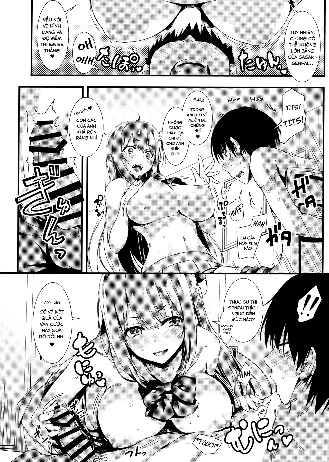 HentaiVN.net - Ảnh 14 - Echi Echi Kouhai-Chan! - Oneshot
