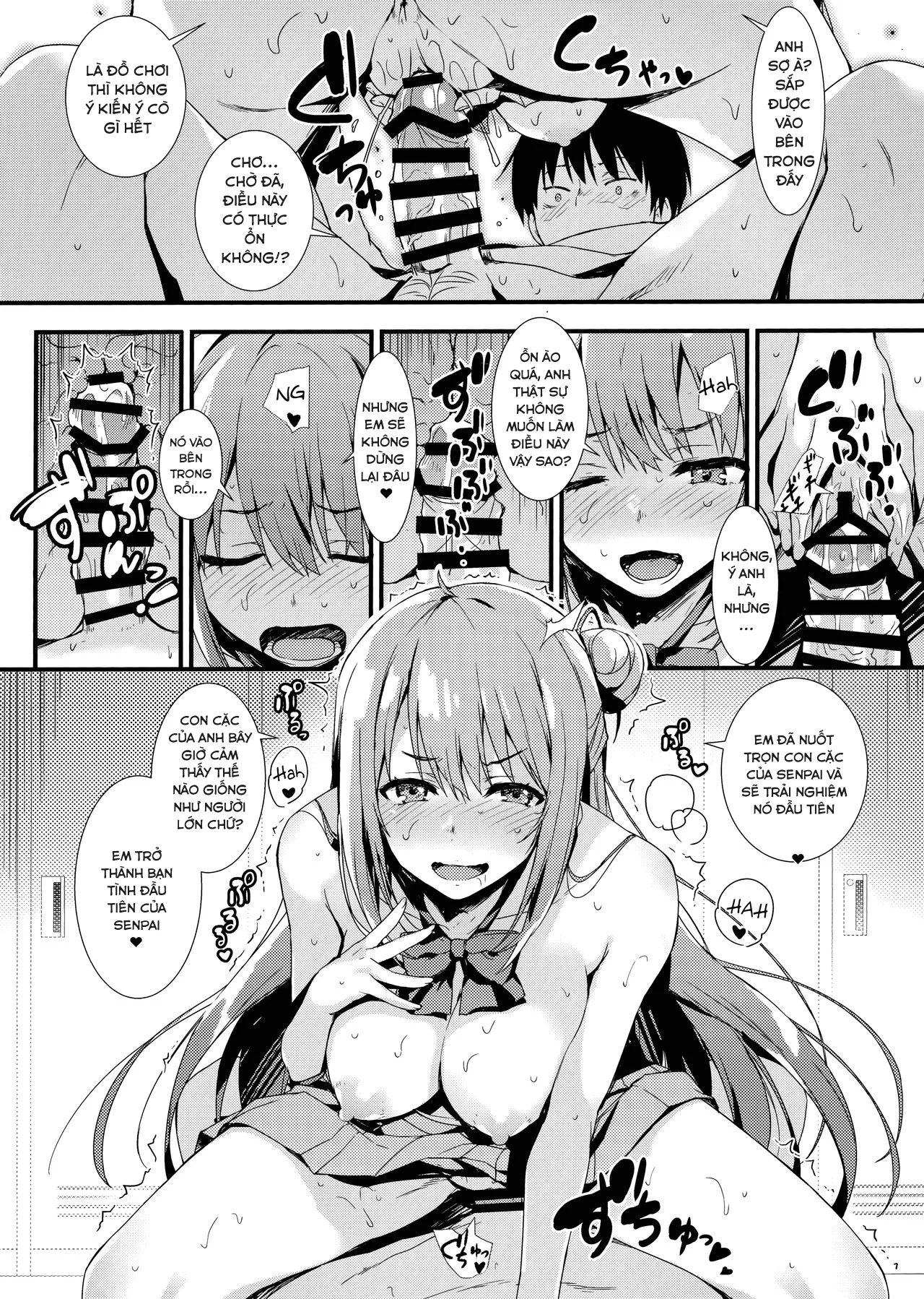 HentaiVN.net - Ảnh 20 - Echi Echi Kouhai-Chan! - Oneshot
