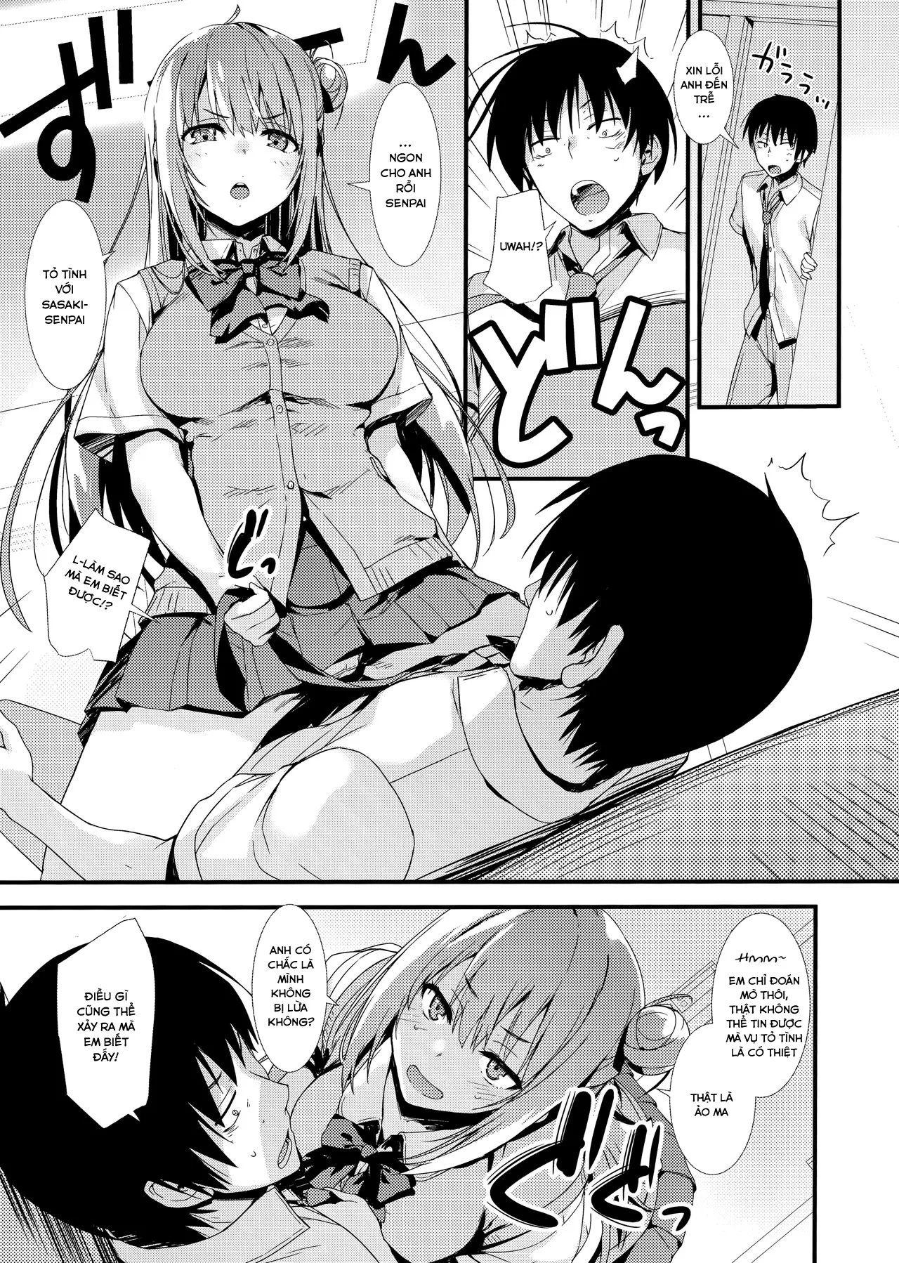 HentaiVN.net - Ảnh 27 - Echi Echi Kouhai-Chan! - Oneshot